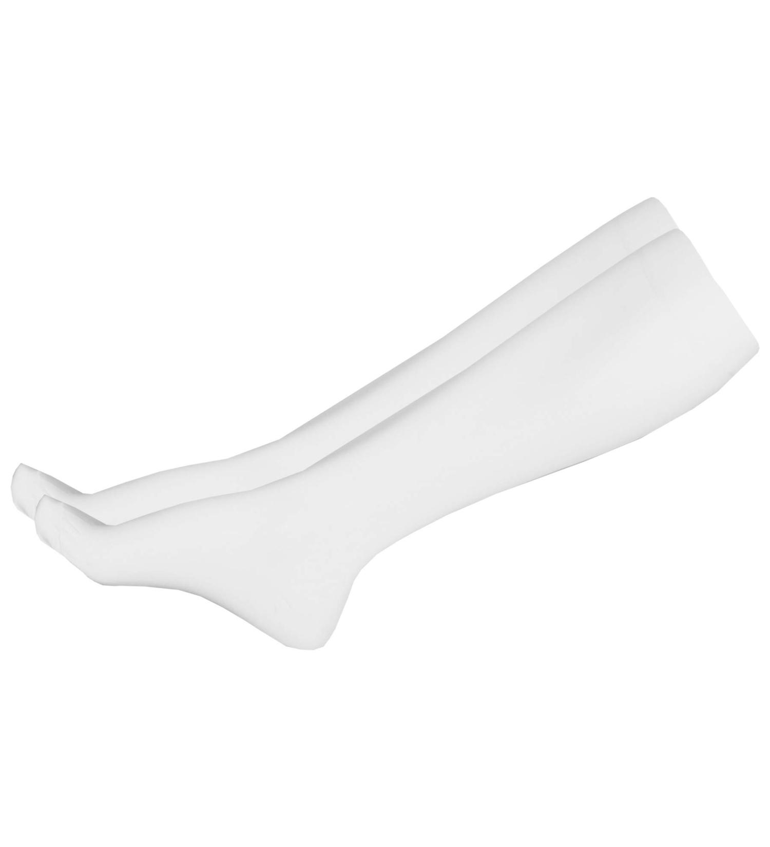 NuVein 18 mmHg Surgical Stockings | Knee High Support for Embolic Recovery | Unisex Medical Fit | White 2X-Large - Buy Online on GoSupps.com
