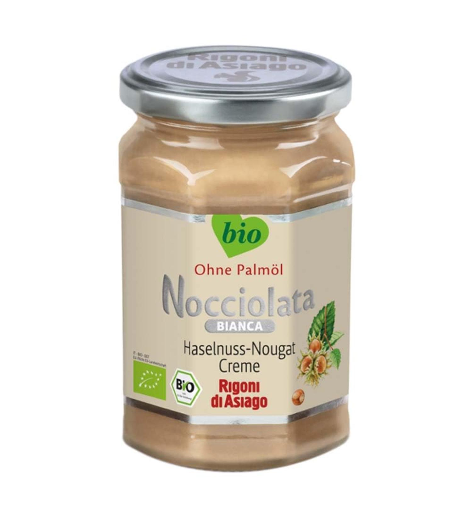 Rigoni di Asiago Nocciolata hazelnut nougat spread Bianca 250g (12)