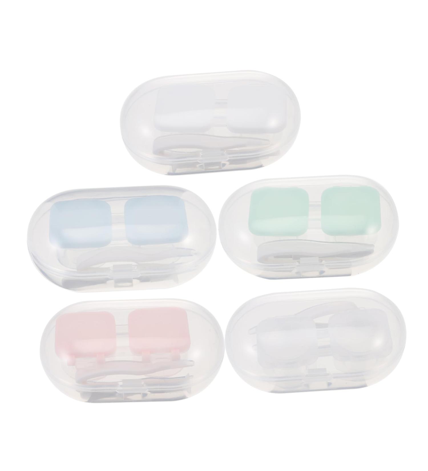 Gatuida Contact Lens Holder - 5 Sets Travel Case for Eye Lenses | Durable & Convenient PP Glasses Frame Container - Buy Online on GoSupps.com
