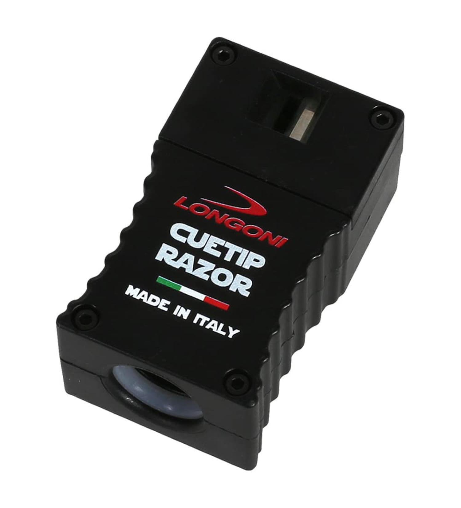 Longoni Razor Edger Trimmer Shaper Scuffer for Billiard Pool Cue Tips - Buy Online on GoSupps.com