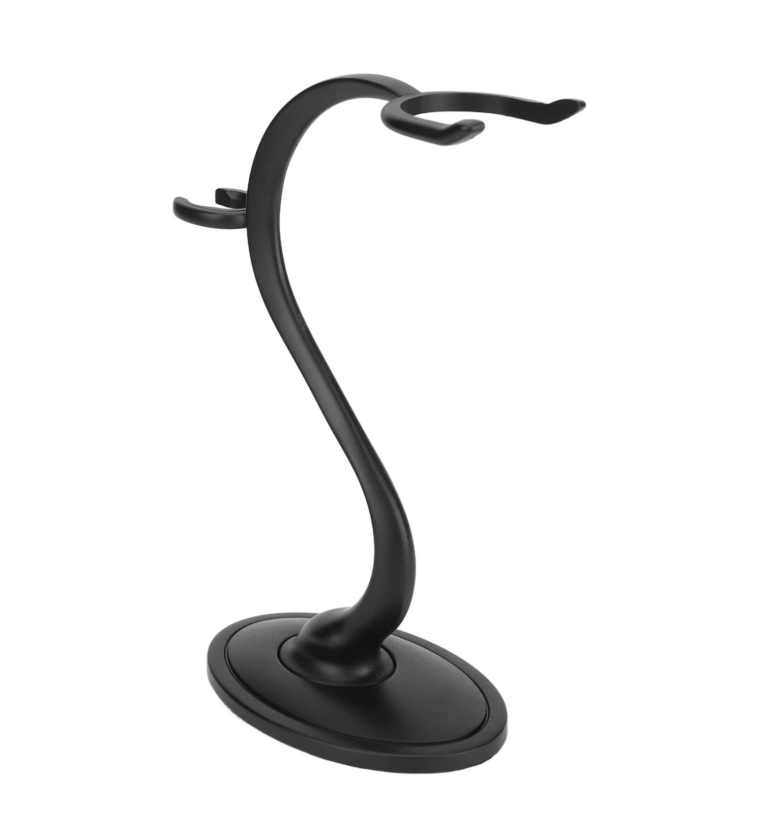 Universal Shaving Razor and Brush Stand - Modern Alloy Holder for Safety Razor & Shave Brush Storage - Buy Online on GoSupps.com
