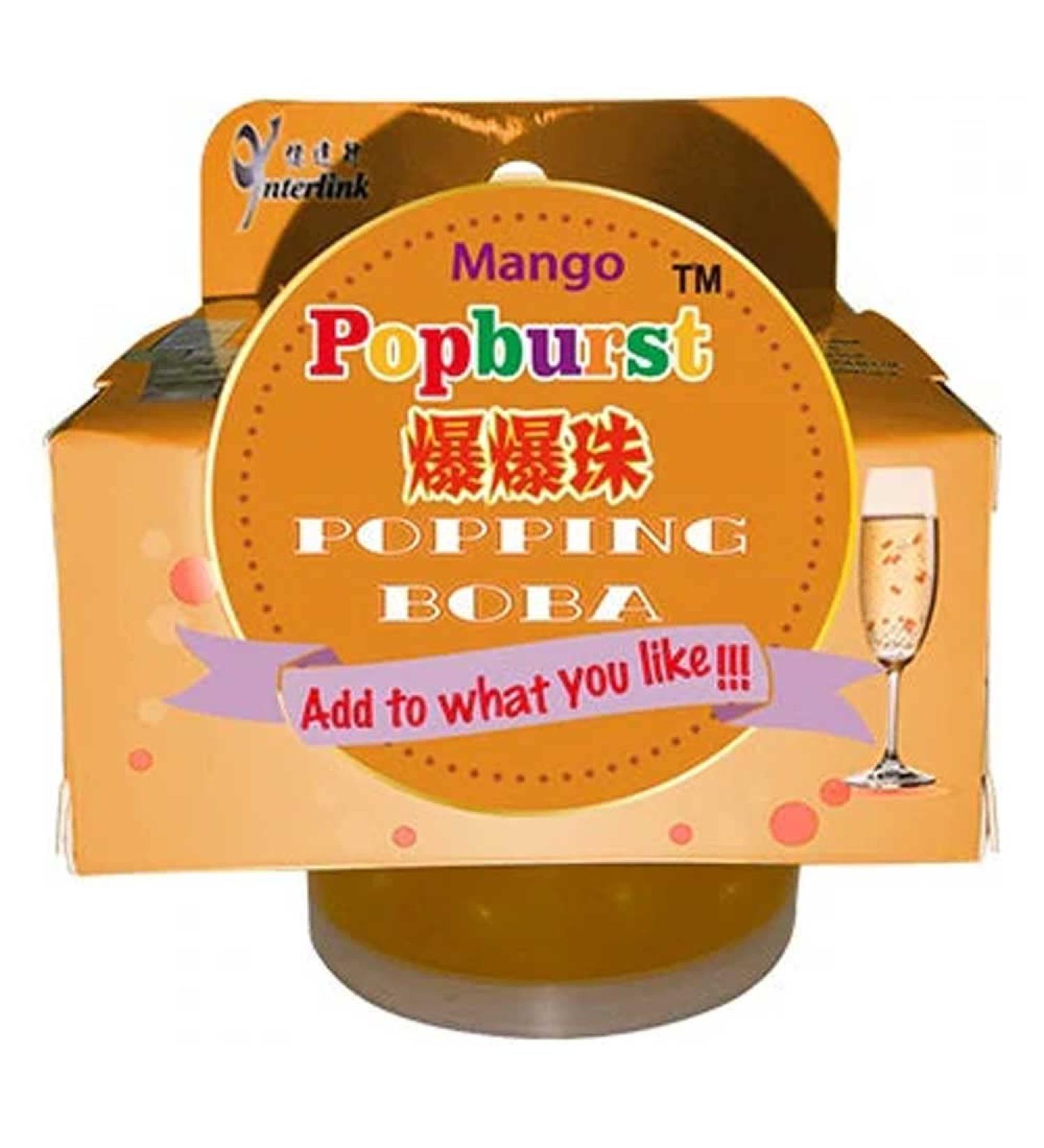 Popburst Popping Boba Mango Flavour 130g