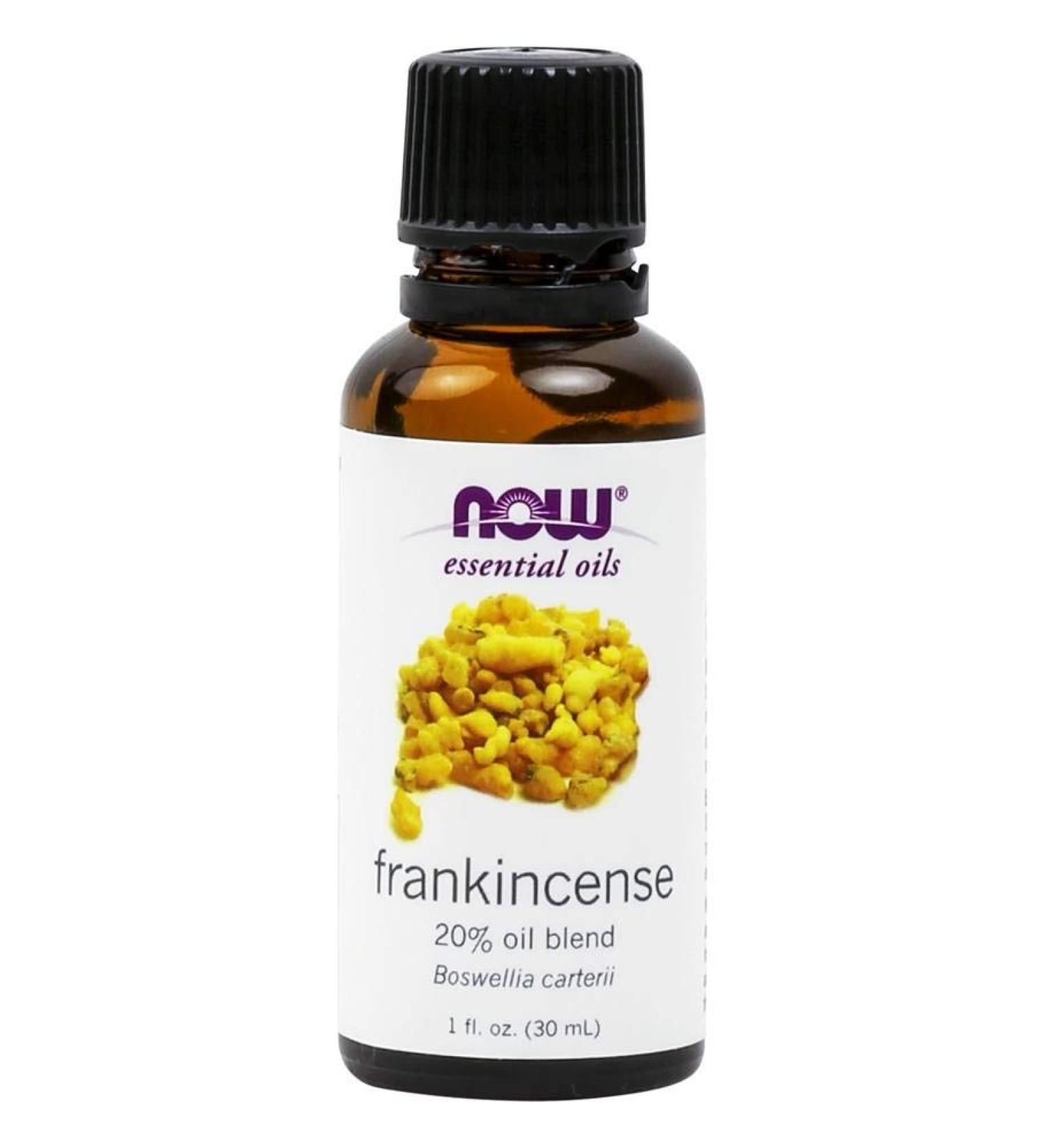 Now Foods Frankincense Essential Oil Blend 20% - 1 fl oz (30 ml) | Pure Aromatherapy - Buy Online on GoSupps.com