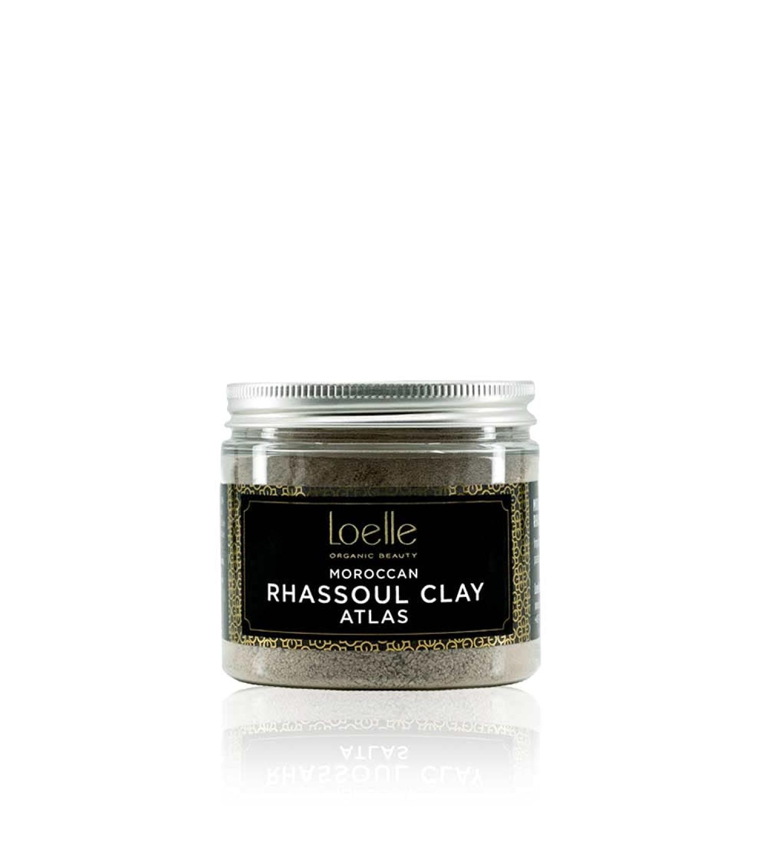  Loelle Loelle - Rhassoul Clay Powder - Ghassoul Soap for Purifying Facial Mask - Moroccan Clay for Oily Hair - Natural Cosmetics - Made in Morocco - Skin Care (220g) - Buy Online on GoSupps.com