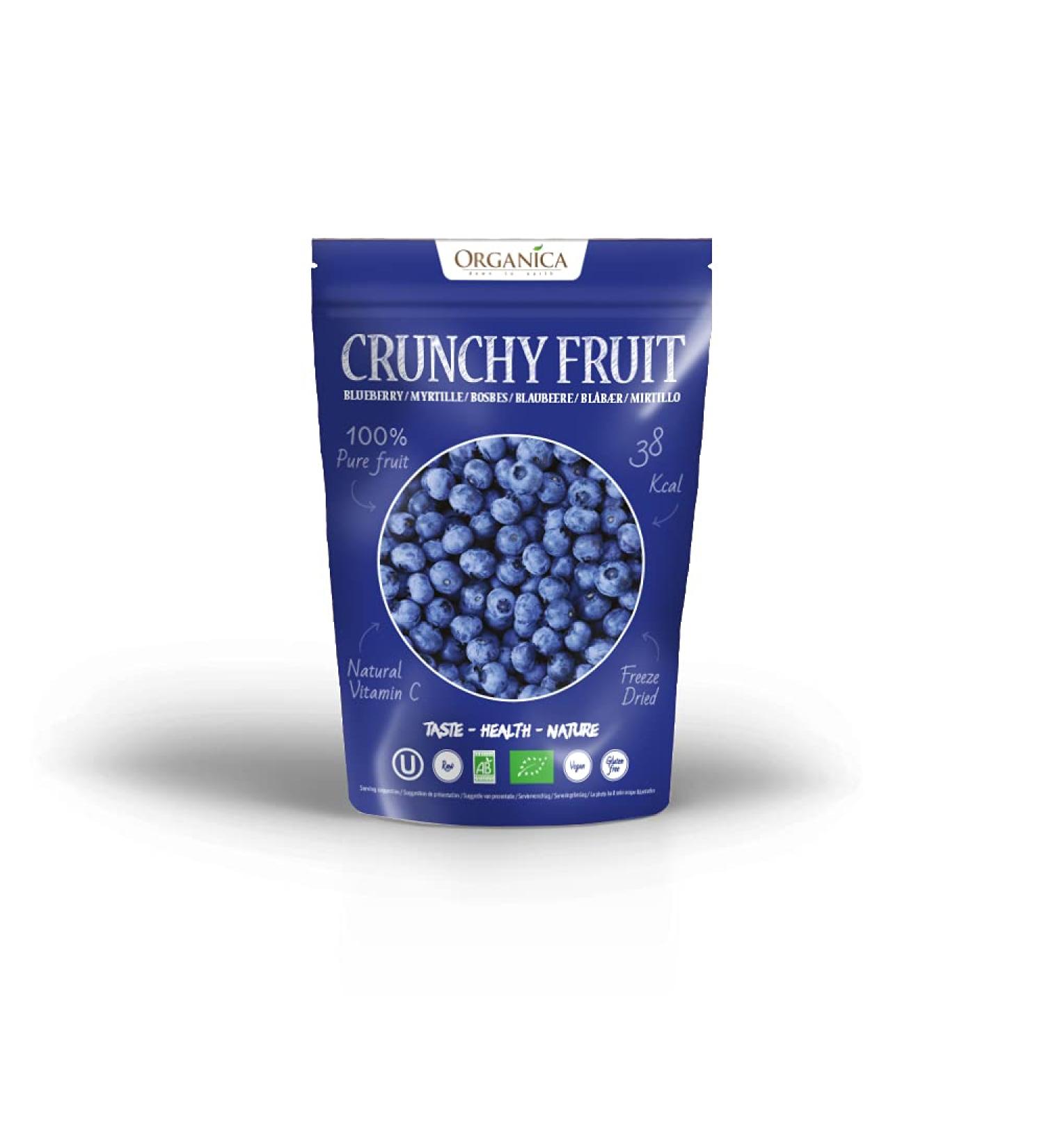 ORGANICA CRUNCHY BLUEBERRY FRUIT