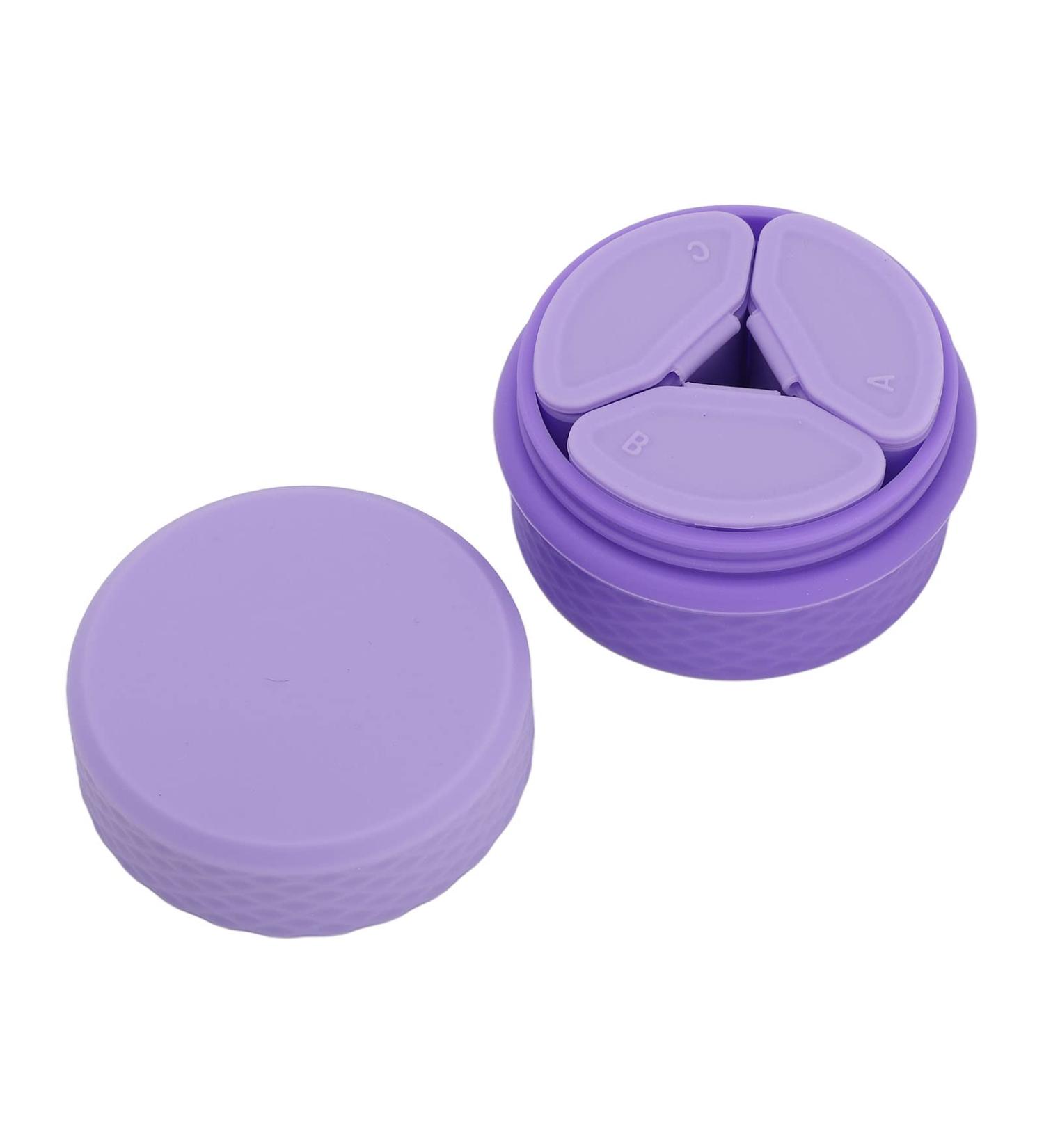 Verdant Touch Empty Silicone Cream Jar Silicone Cream Jars Travel Makeup Containers Set 3 Dispensers Refillable Empty Cream Jars with ed Lids and Spoon Portable Pink for Travel - Buy Online on GoSupps.com