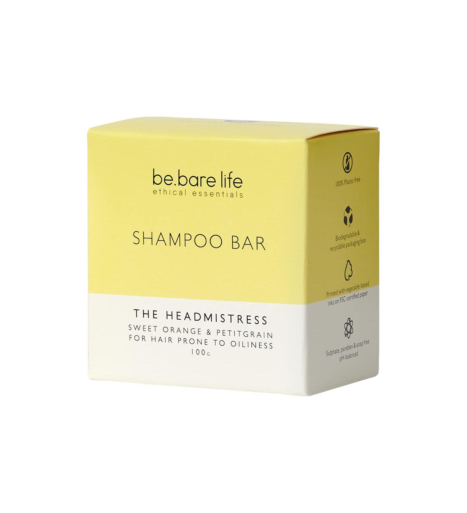 Be Bare Life Cacao Butter & Coconut Shampoo Bar For Dry Or Damaged Hair 100G  - Buy Online on GoSupps.com
