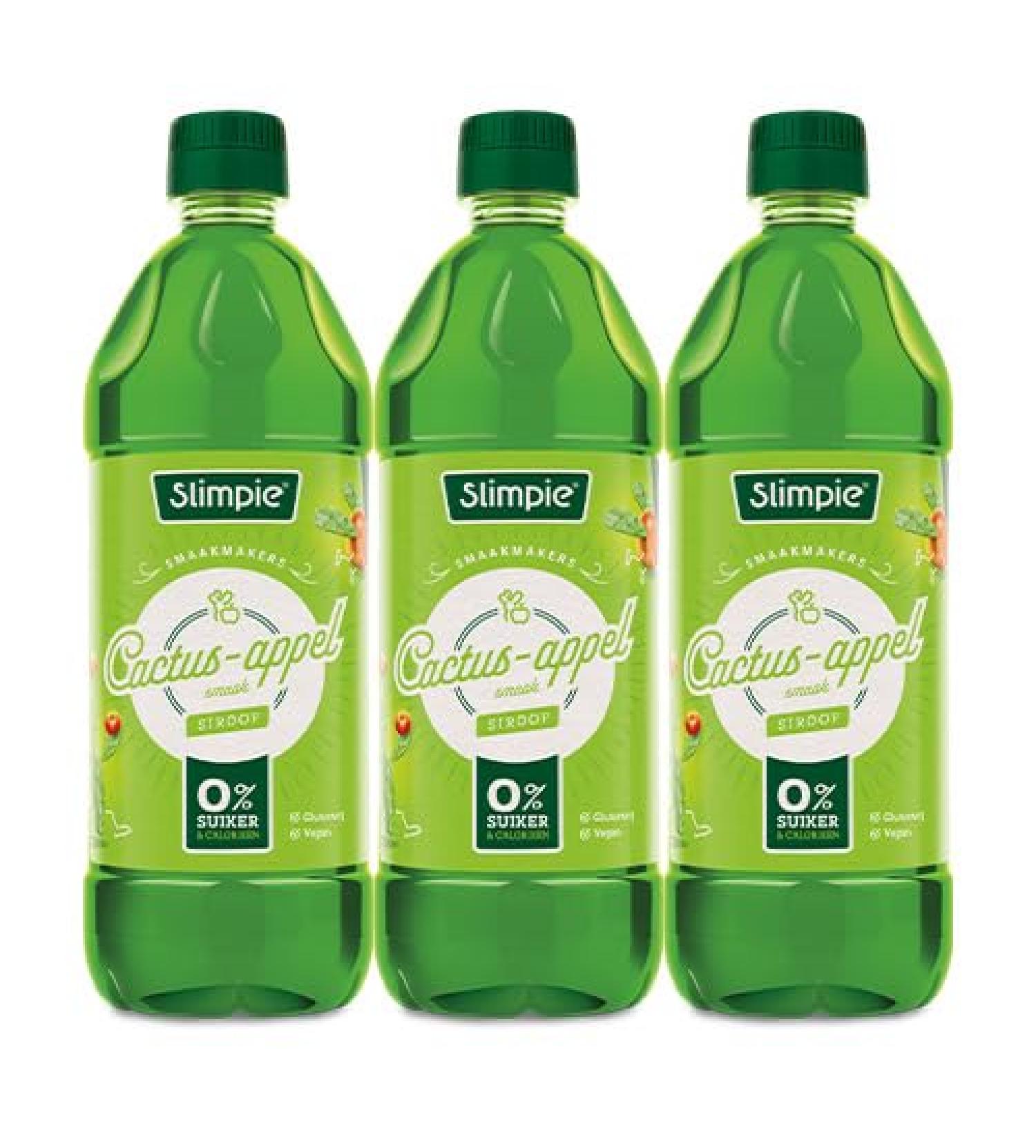 Slimpie - Cactus Apple Lemonade Syrup - 3x 650ml