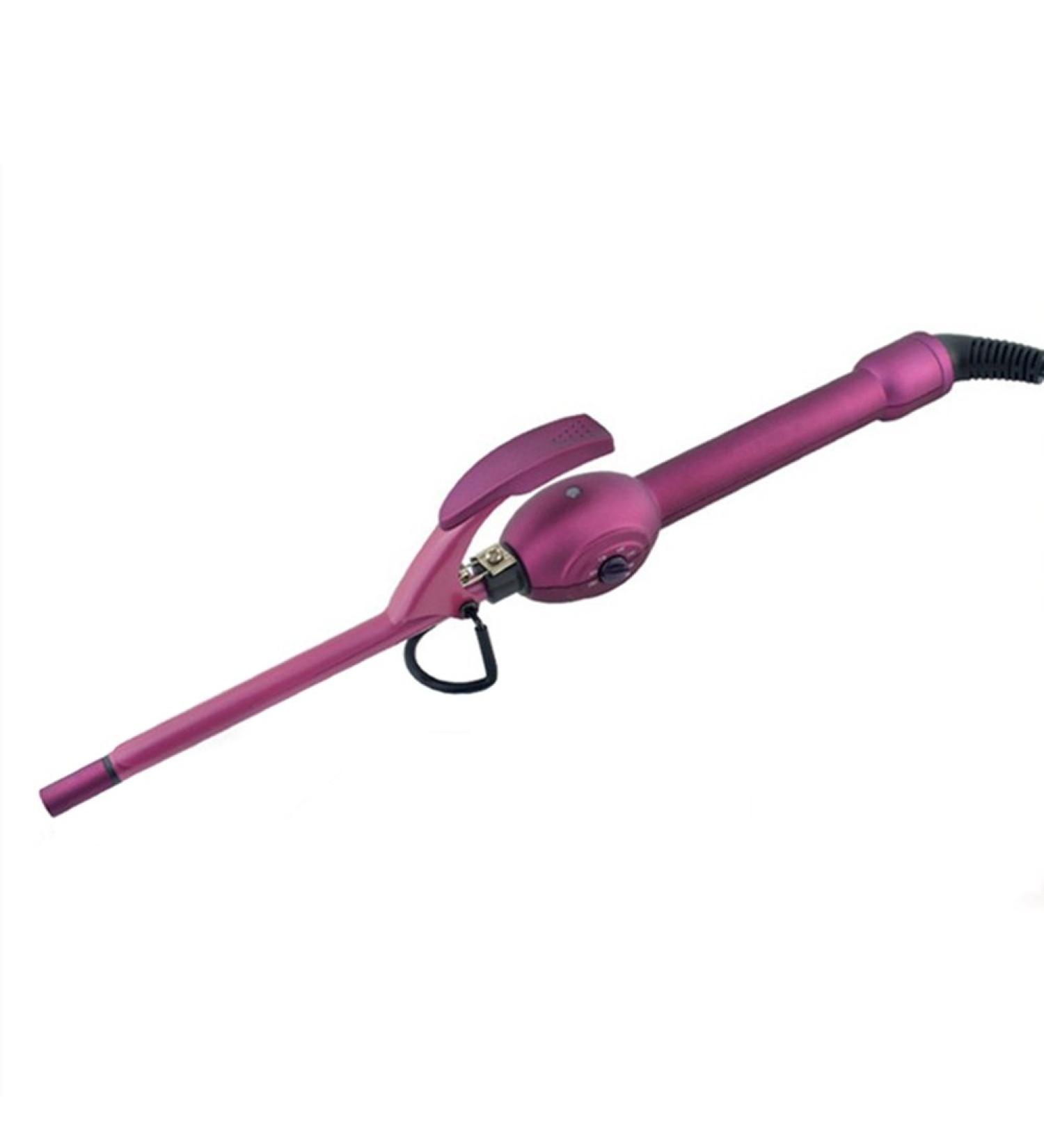 Buy Thin Barrel Curling Iron Wand 9mm - Professional Tourmaline Ceramic Curler for Small Waves Ideal for Short & Long Hair - Perfect for Women Men & Kids - International Shipping Available - Buy Online on GoSupps.com