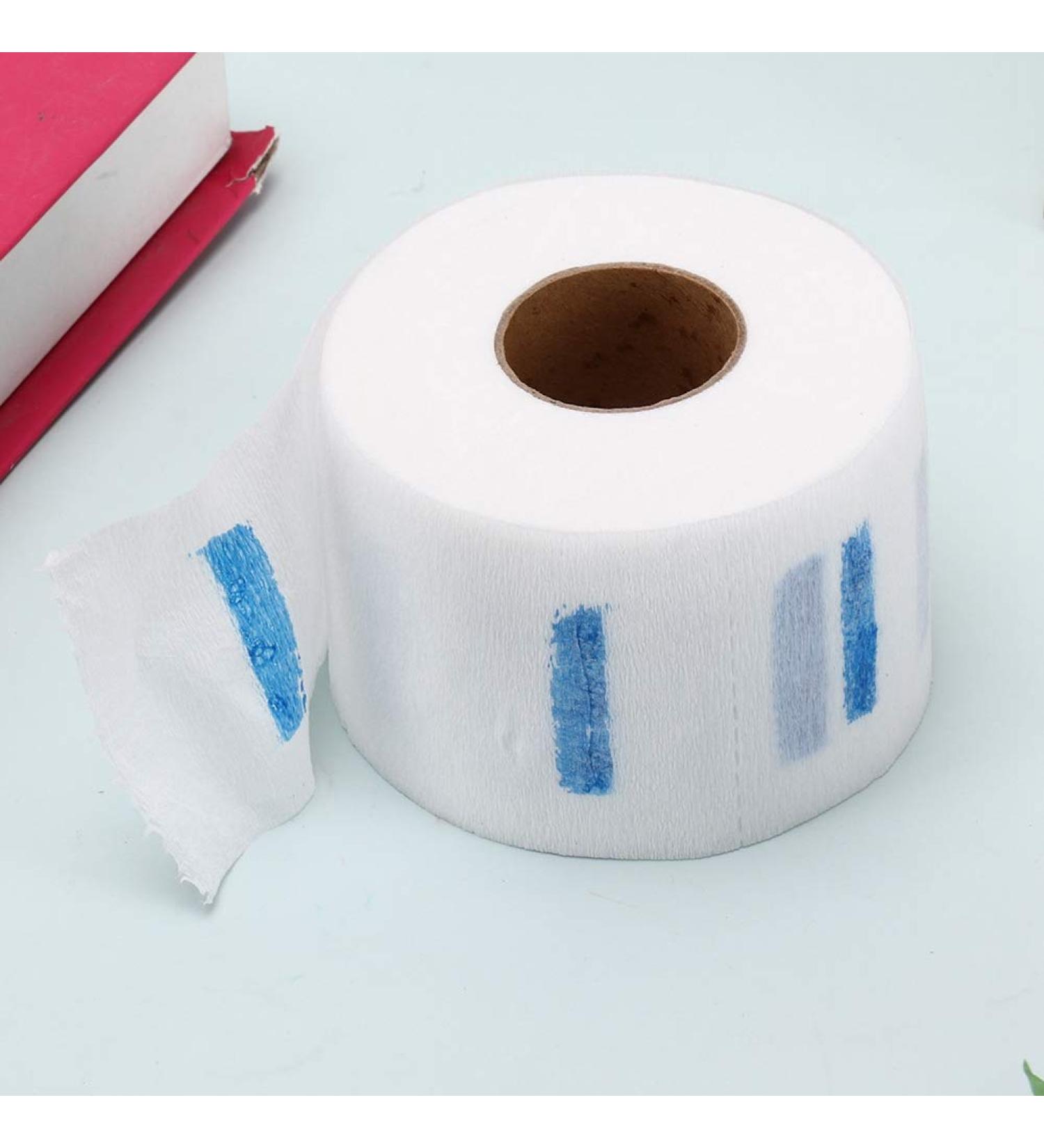 Barber Neck Strips Neck Paper Roll Hair Cutting Accessories for Salon Barber Shop Paper Neck Band for Salon Haircut Styling - Buy Online on GoSupps.com