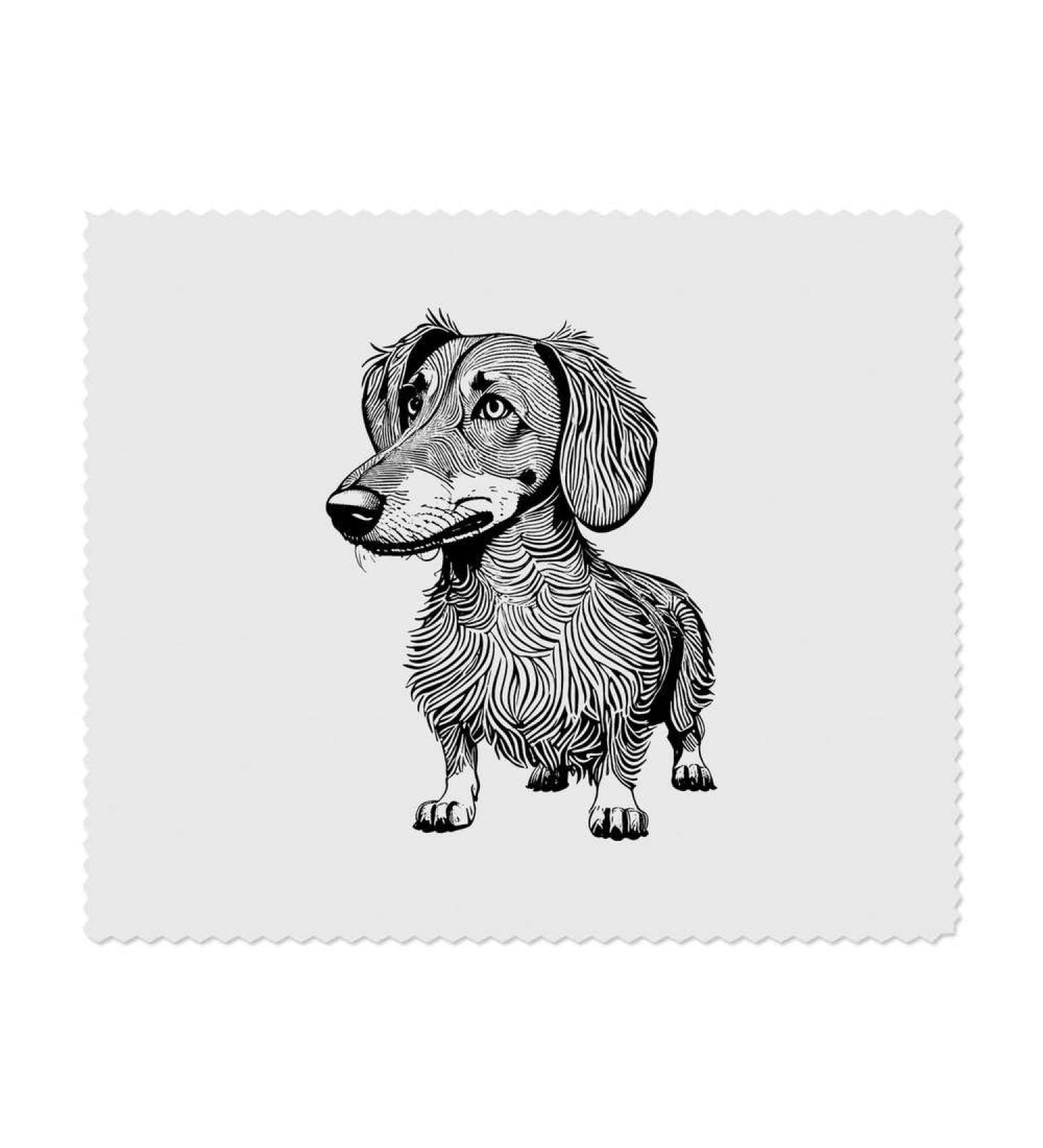 Buy 2 x Dachshund Microfiber Cleaning Cloths | Eco-Friendly Ultra-Soft & Perfect for Any Surface - International Shipping Available! - Buy Online on GoSupps.com