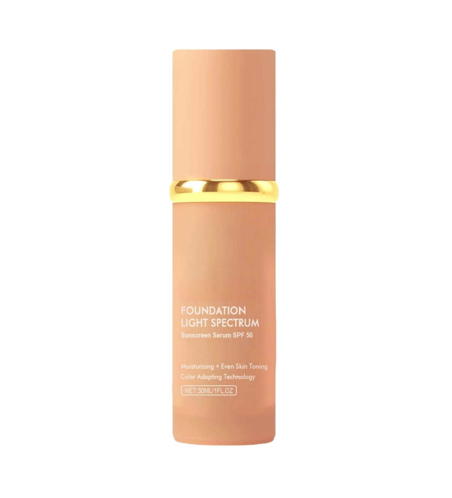 Enjoyaitlife Foundation 4 in 1 - Light Spectrum Biomimic Foundation 4 in 1 - Medium Spectrum 4 in 1 Foundation Liquid - Hydrating Medium Full Coverage Concealer with SPF 50+ (1 PCS 30ML) 1 Pcs 30 ml (Pack of 1) - Buy Online on GoSupps.com