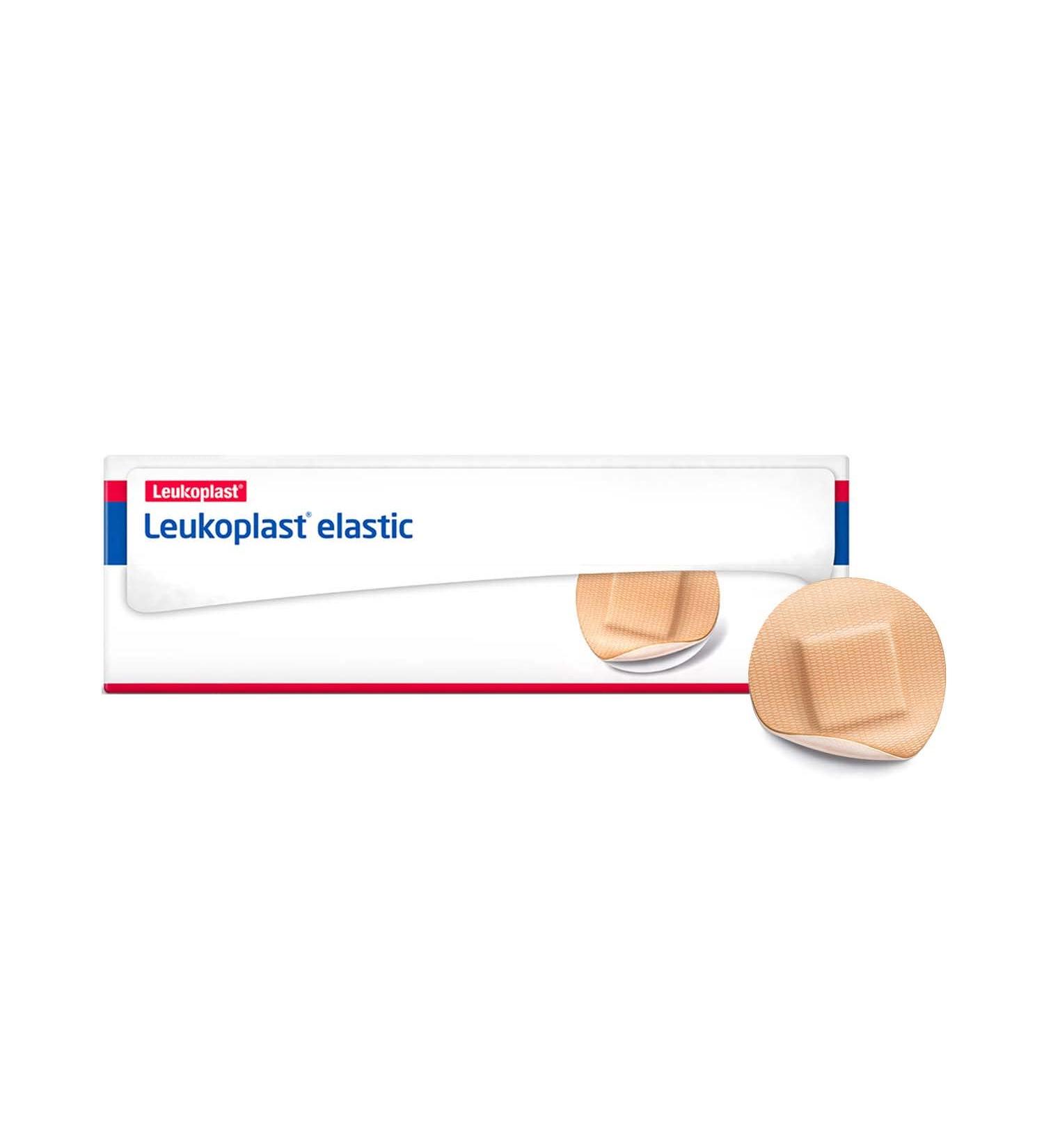 Leukoplast Elastic Latex-Free Fabric Adhesive Bandages Round Spot 0.875 (100 in Box) - Buy Online on GoSupps.com