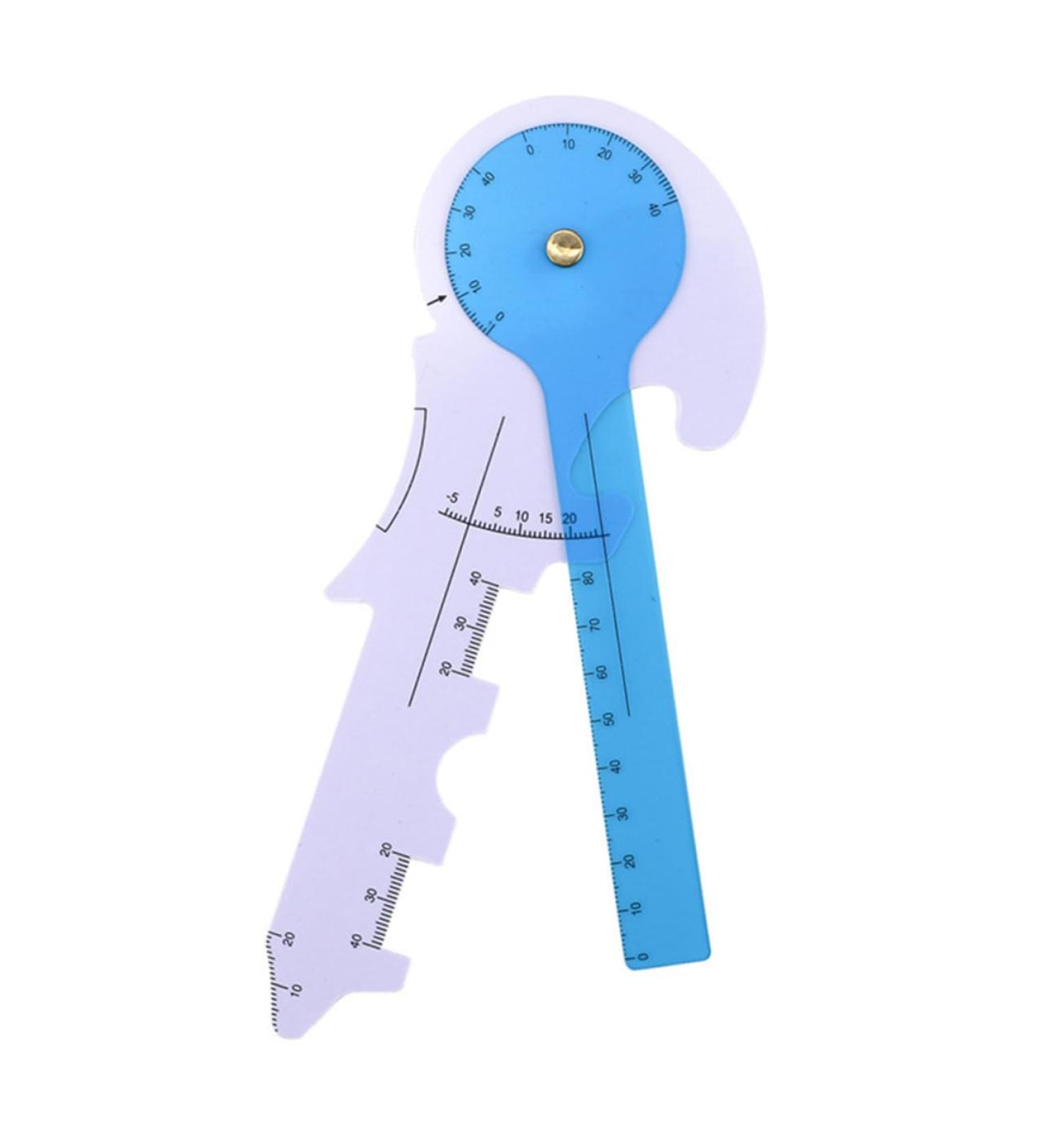 Oatipho Portable Pupillometer - Accurate Pupil Distance Measurement Tool for Glasses Frames - Metal Spacing Scale & Light Tape - Buy Online on GoSupps.com