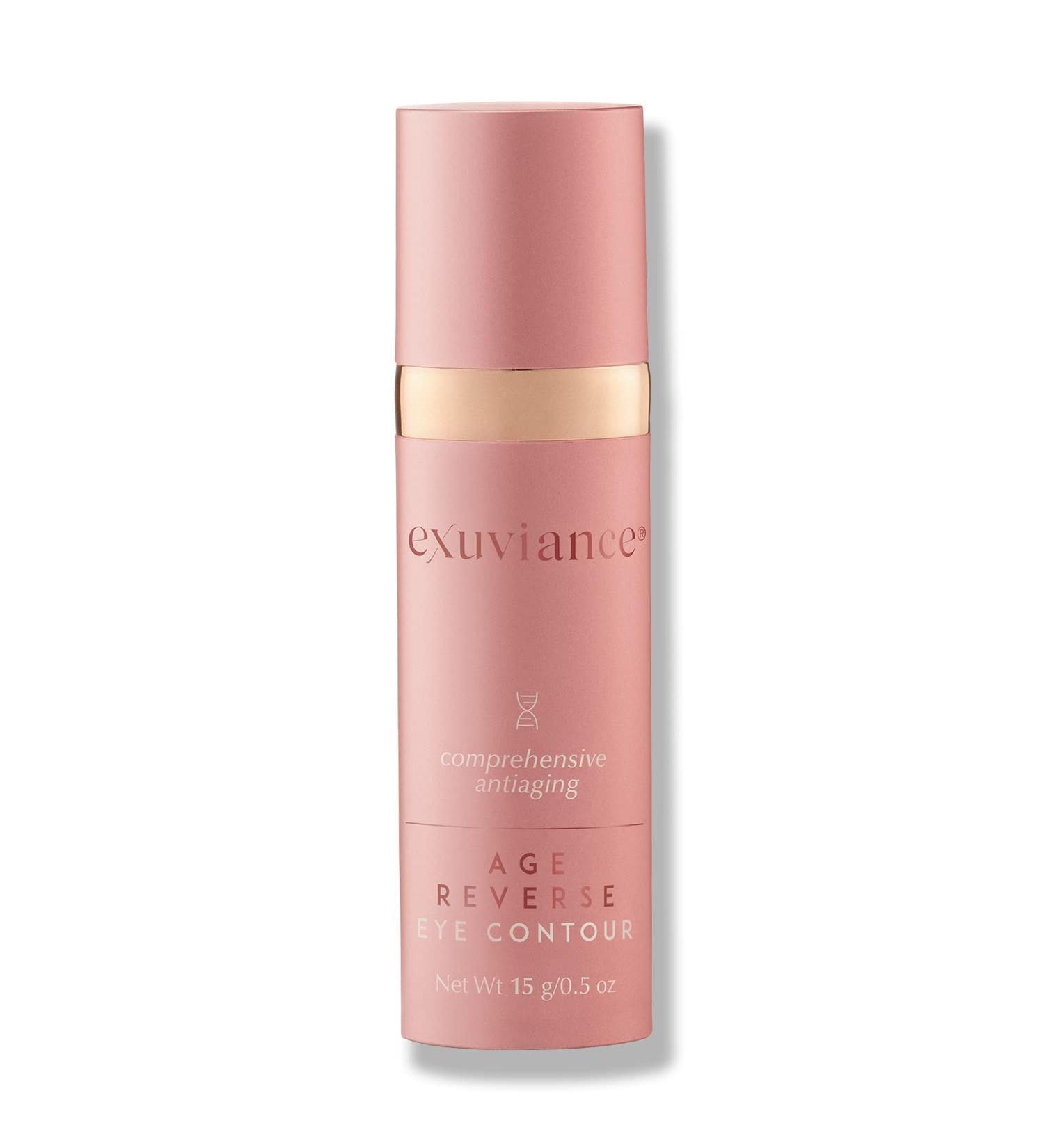 EXUVIANCE AGE REVERSE Eye Contour Brightening Cream | Maltobionic Acid, PHA, Peptides, Caffeine | 15g - Buy Online on GoSupps.com