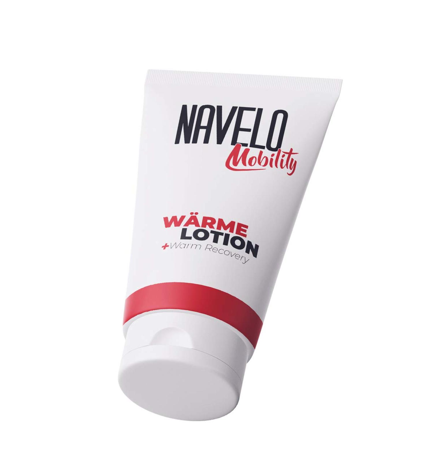 Navelo Mobility Warm Lotion - Soothing Recovery Cream for Tension & Pain Relief | Nourishing Heat Balm | Effective Alternative to Heat Patches - Buy Online on GoSupps.com