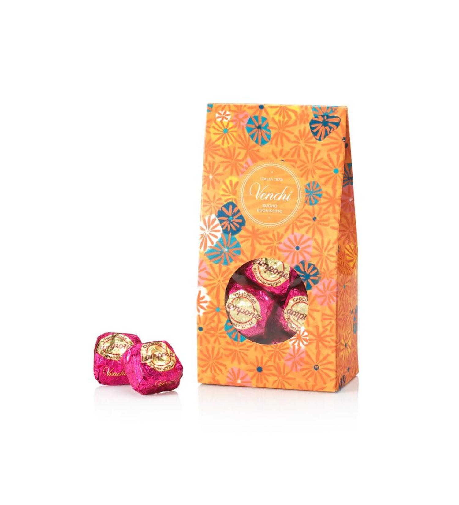 Venchi Coffret Cadeau Murrine avec Chocolats Chocoviar Framboise Chocolat Noir 288 g Sans Gluten Sans Colorants ni Conservateurs Id e Cadeau - Buy Online on GoSupps.com