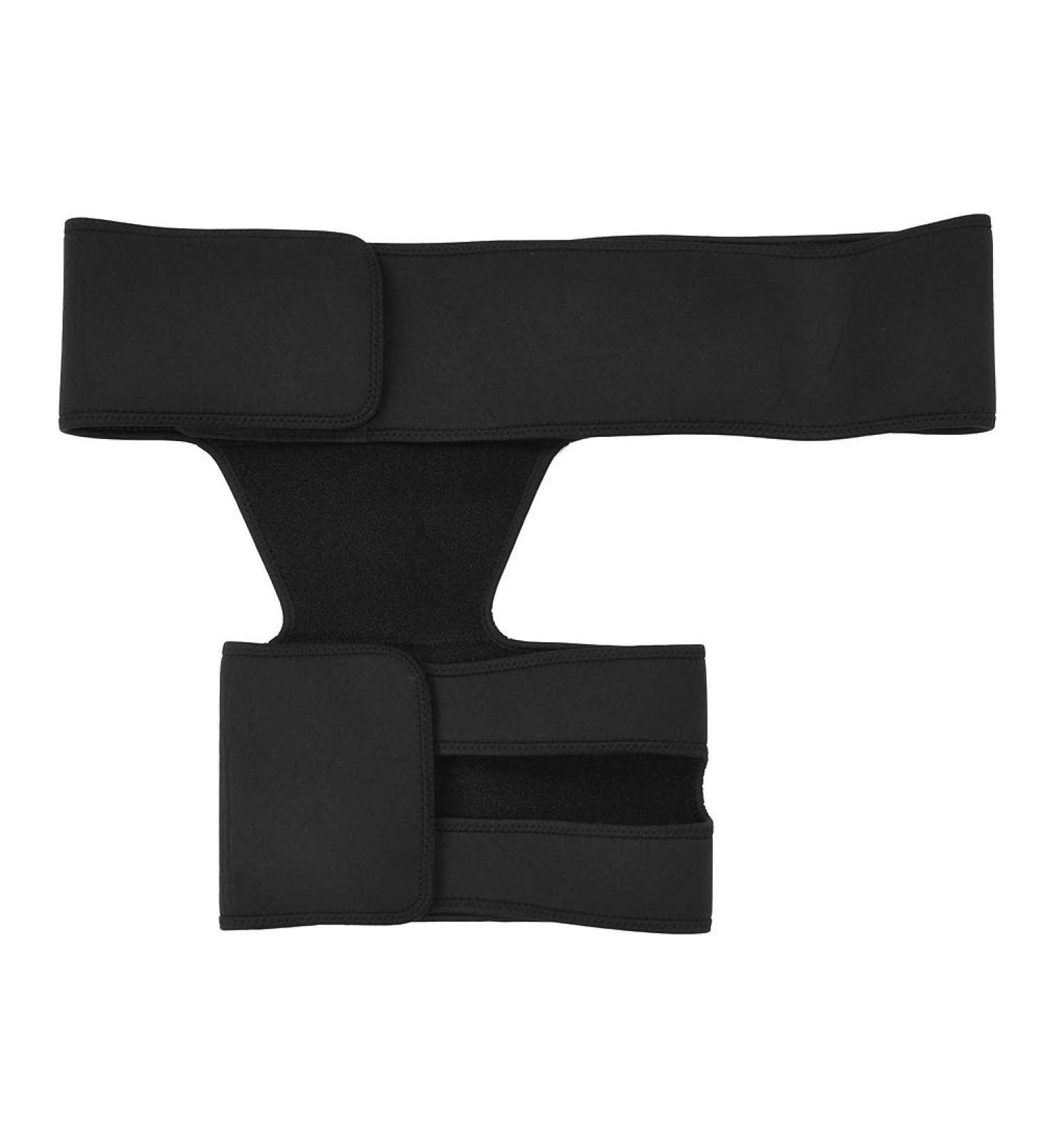 Buy Compression Brace for Hip & Thigh Support | Muscle Strain Prevention Belt - Breathable & Elastic Sports Protector for Men & Women - Buy Online on GoSupps.com
