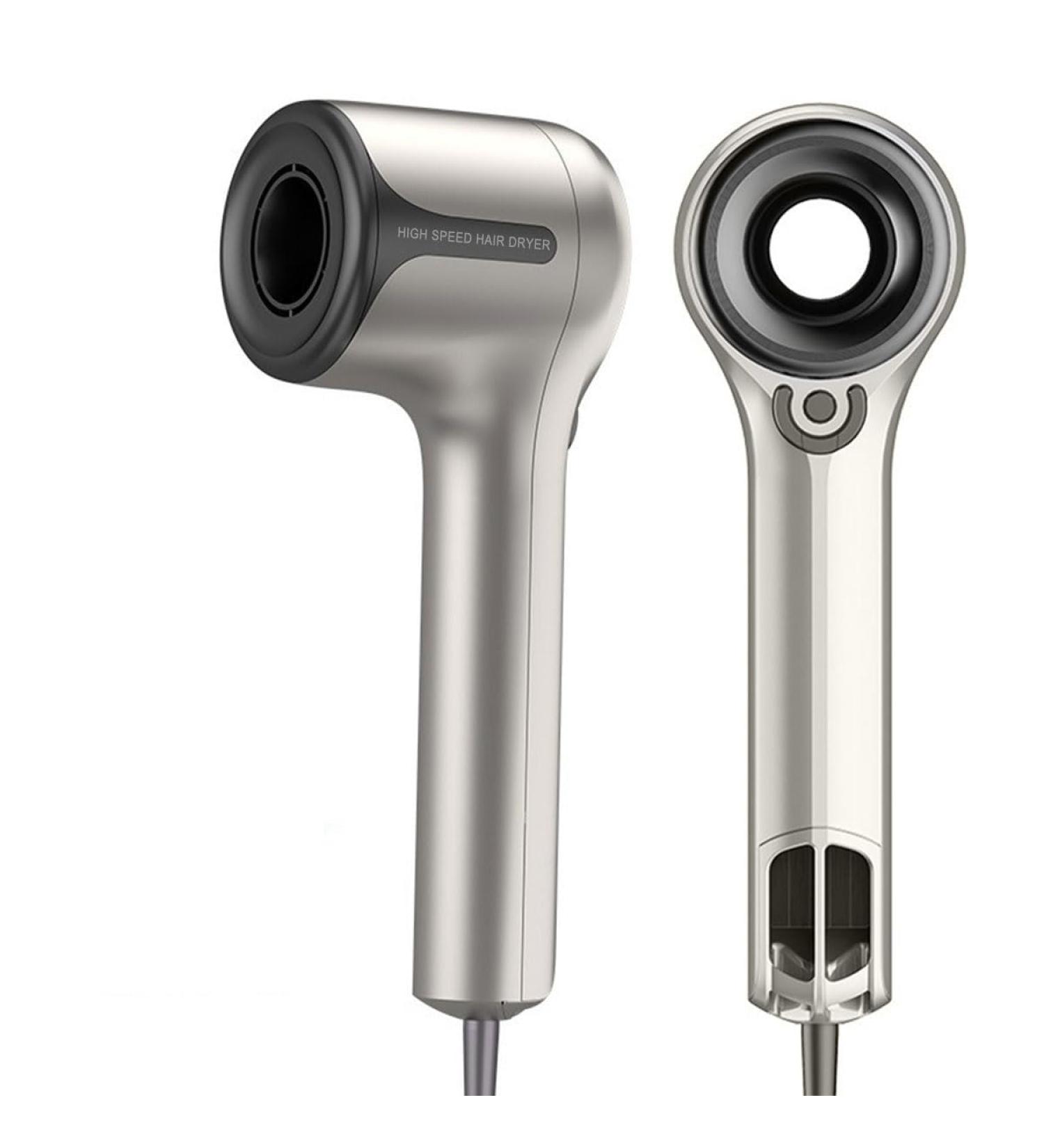 Buy G1 Ionic Hair Dryer - Fast-Drying Low Noise & No Heat Damage | 2 Magnetic Nozzles for Home & Travel - Buy Online on GoSupps.com