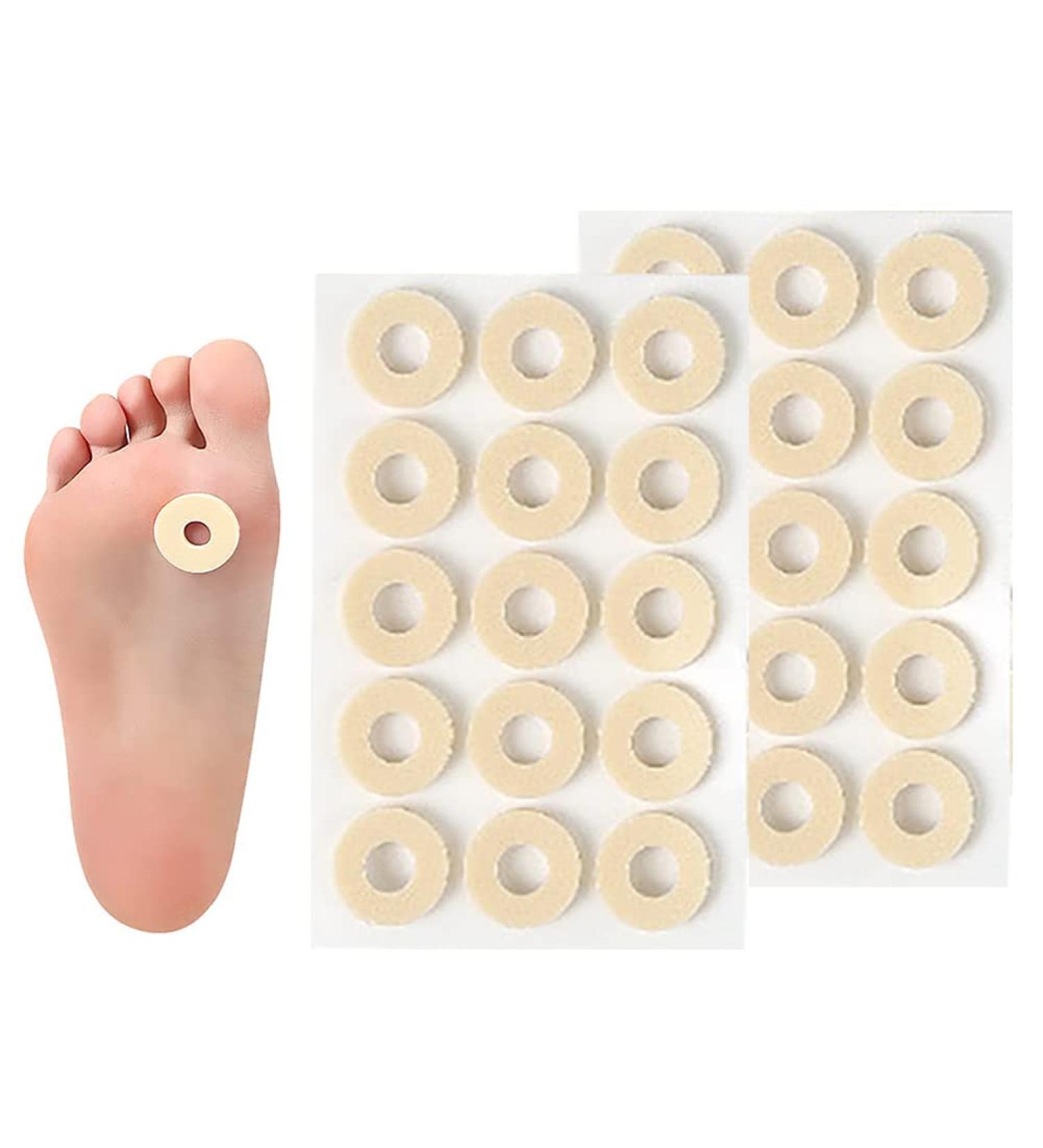 30 Piece Chicken Eye Paving & Foam Corneal Pillow - Bladder Plaster for Corn Remover & Foot Pain Relief - Pressure Protection Cushion - Buy Online on GoSupps.com