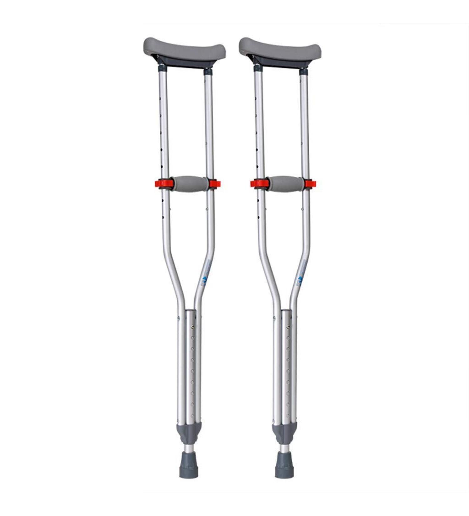 Crutches Underarm Crutches Can Be Folded Height Adjustable Elderly Crutches Can Be Split Suitable for Disabled People Legs and Feet are Inconvenient HGCHH Smooth Sailing - Buy Online on GoSupps.com