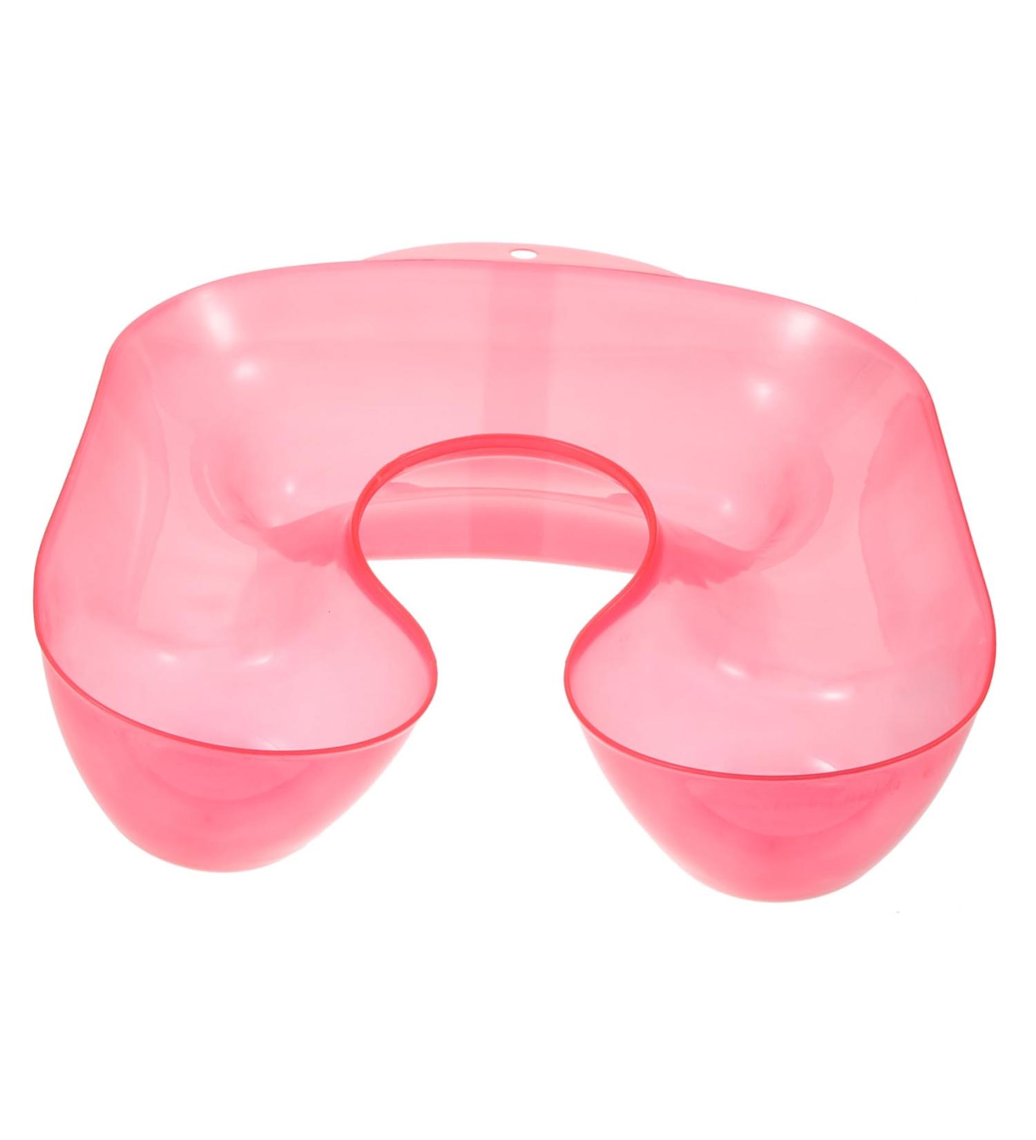 FRCOLOR Pink Neck Tray - Dyed & Ironed Shoulder Pads for Hair Washing Dyeing & Perming - Durable Plastic Tool for International Shipping - Buy Online on GoSupps.com