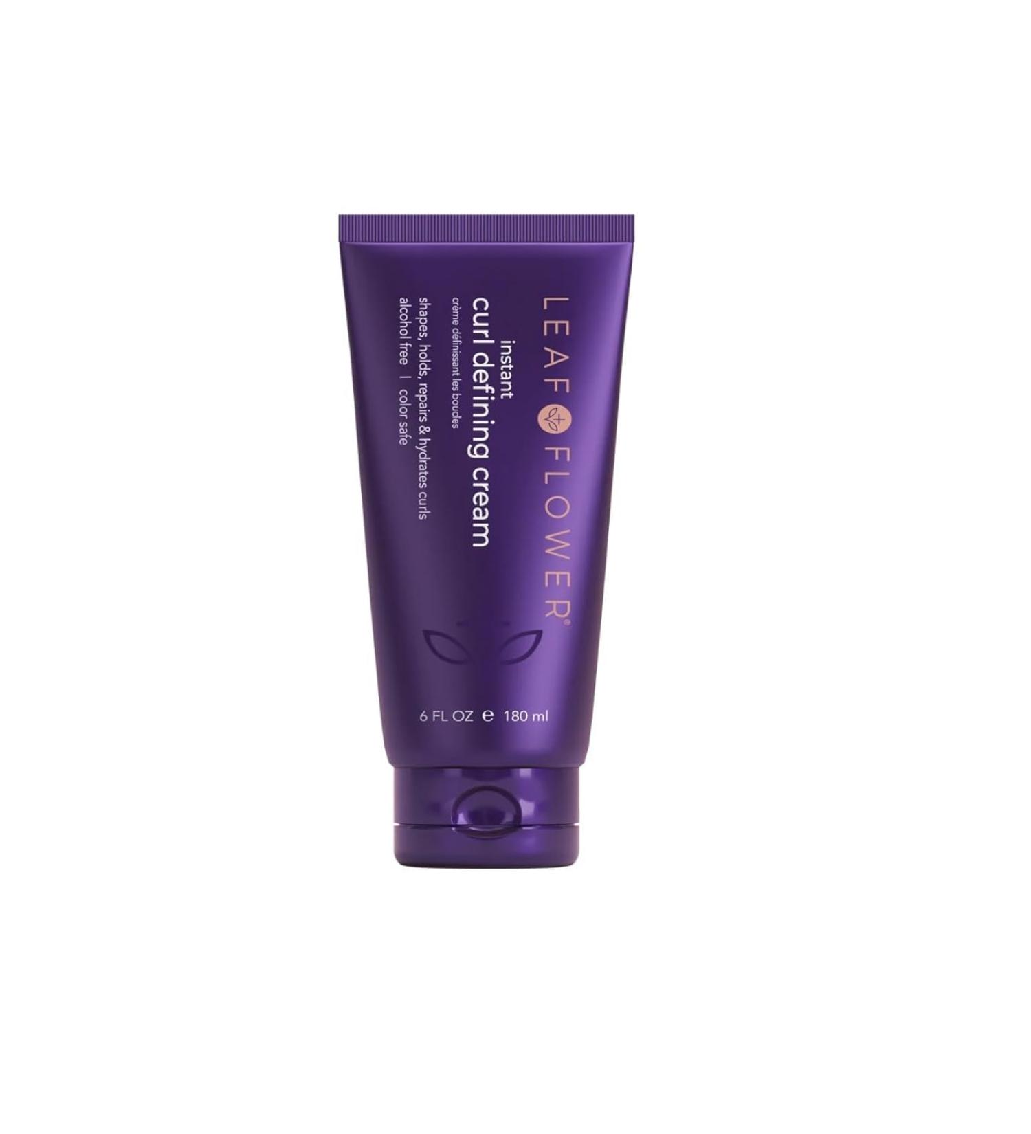 Leaf & Flower Instant Curl Defining Cream - 6 oz | Best Curl Cream for International Shipping - Buy Online on GoSupps.com