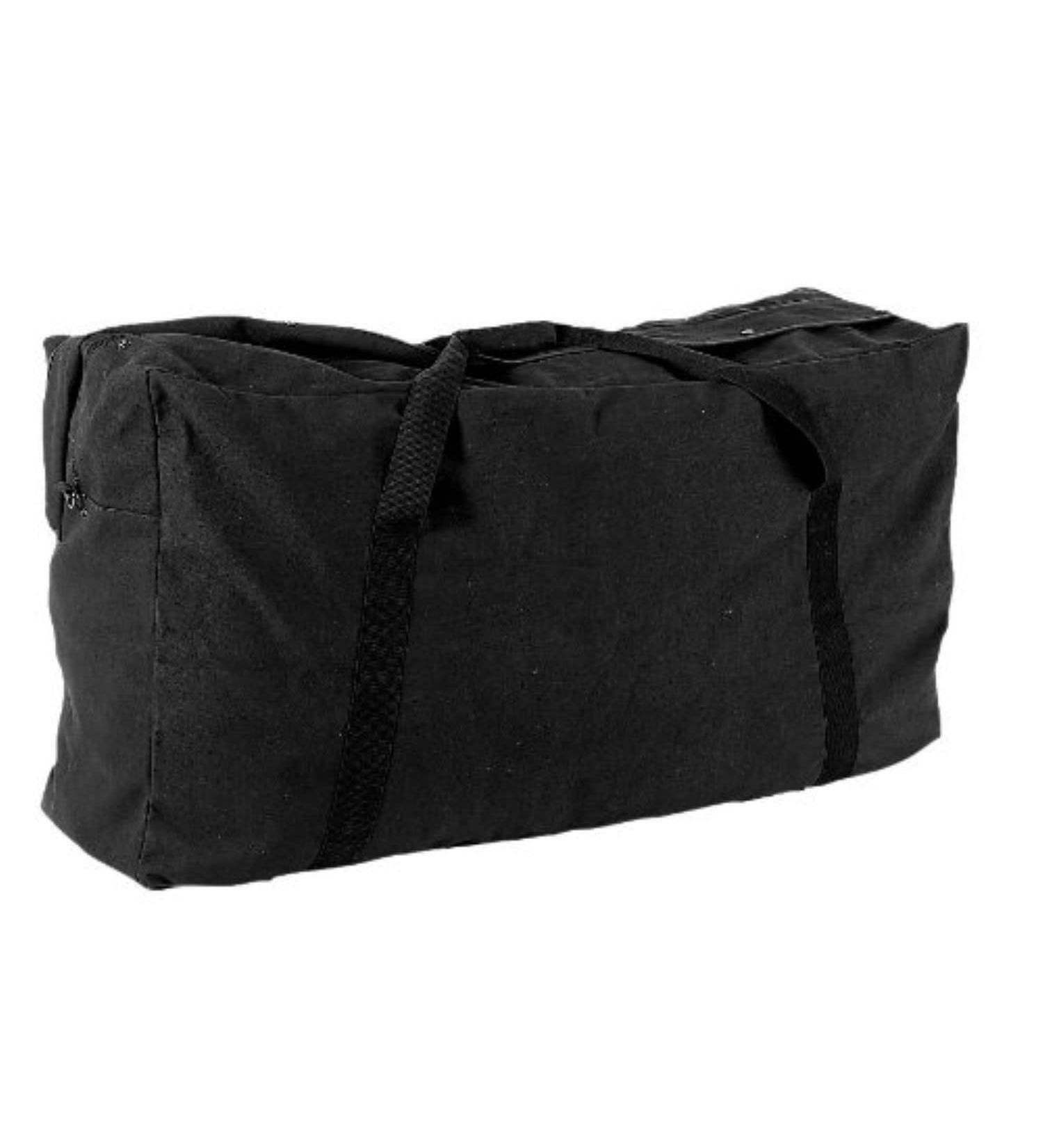 Champion Sports Canvas Duffle Bag (42" x 24") Black