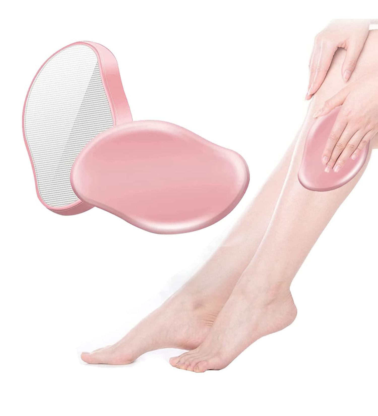 Magic Crystal Hair Eraser for Women and Men - Reusable Painless Hair Remover for Arms, Legs, Back - Upgrade Exfoliation Epilator Tool (Pink) - Buy Online on GoSupps.com