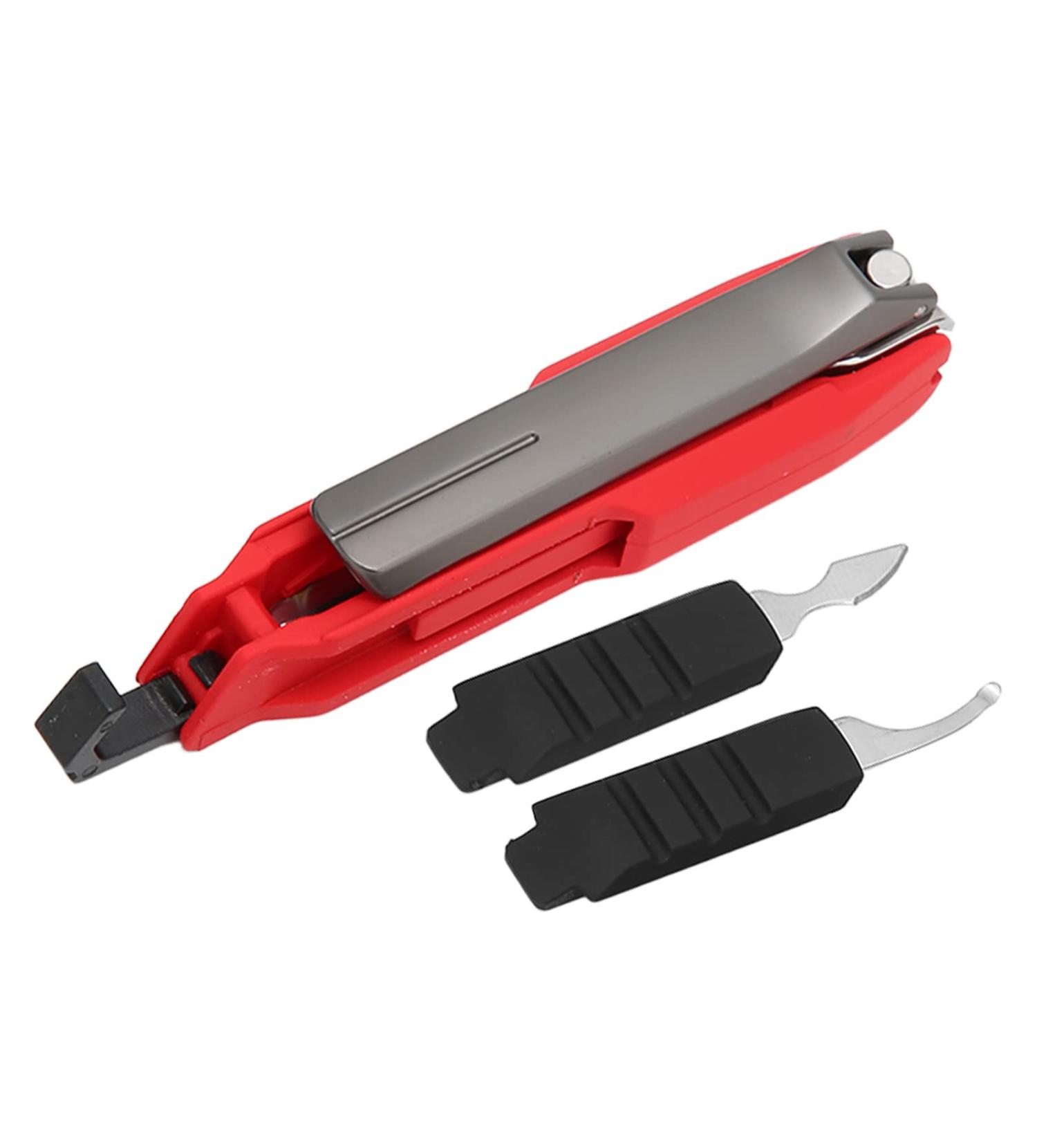 Nail Clippers Blade Manicure Clippers Professional Design for Nail Salon for Household(Red black) - Buy Online on GoSupps.com