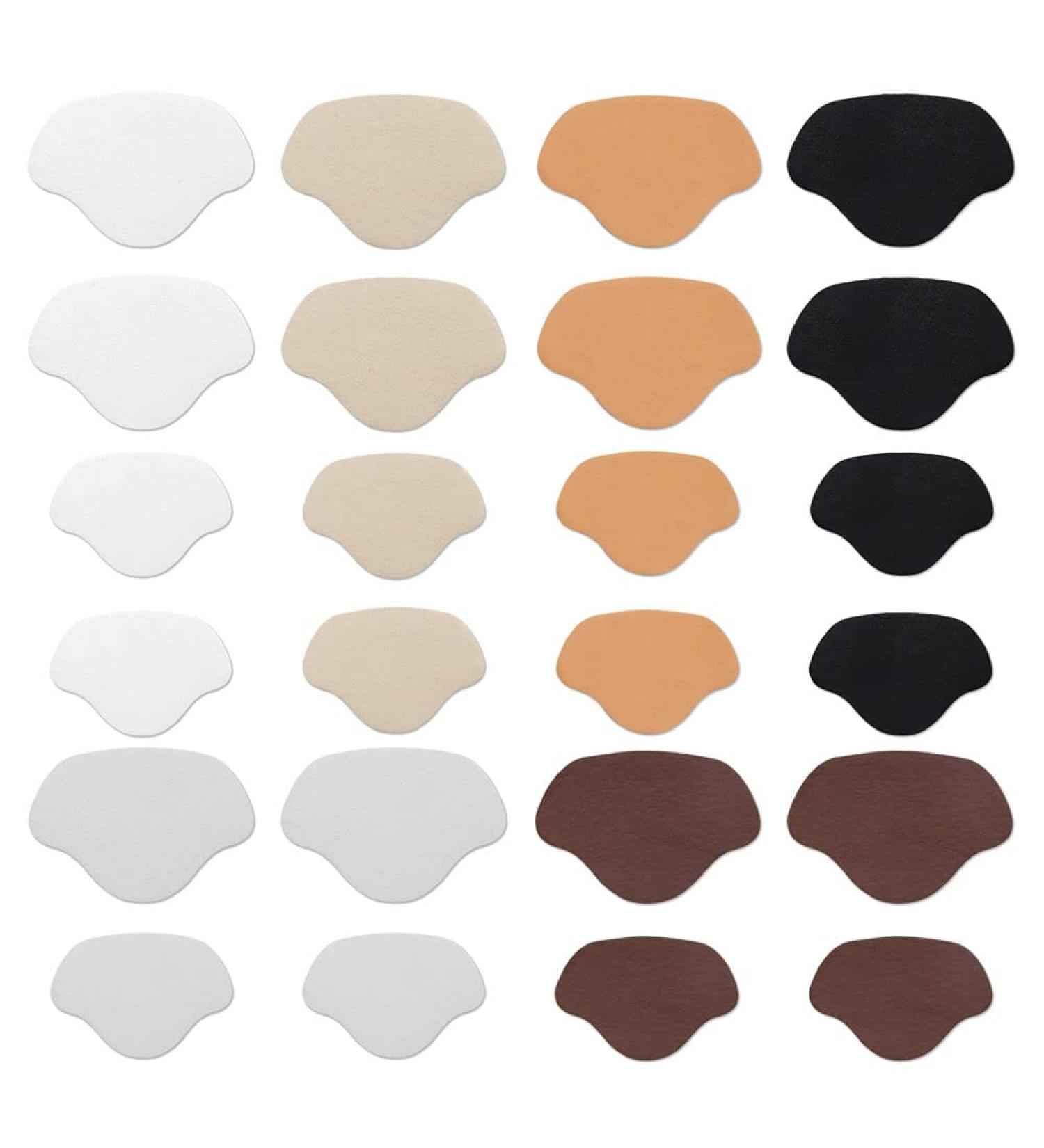 Hazrcvr Shoe Heels Repair - 12 Pairs of Self-Adhesive Heel Cushions Protectors & Inserts for Pain-Free Comfort | International Shipping - Buy Online on GoSupps.com