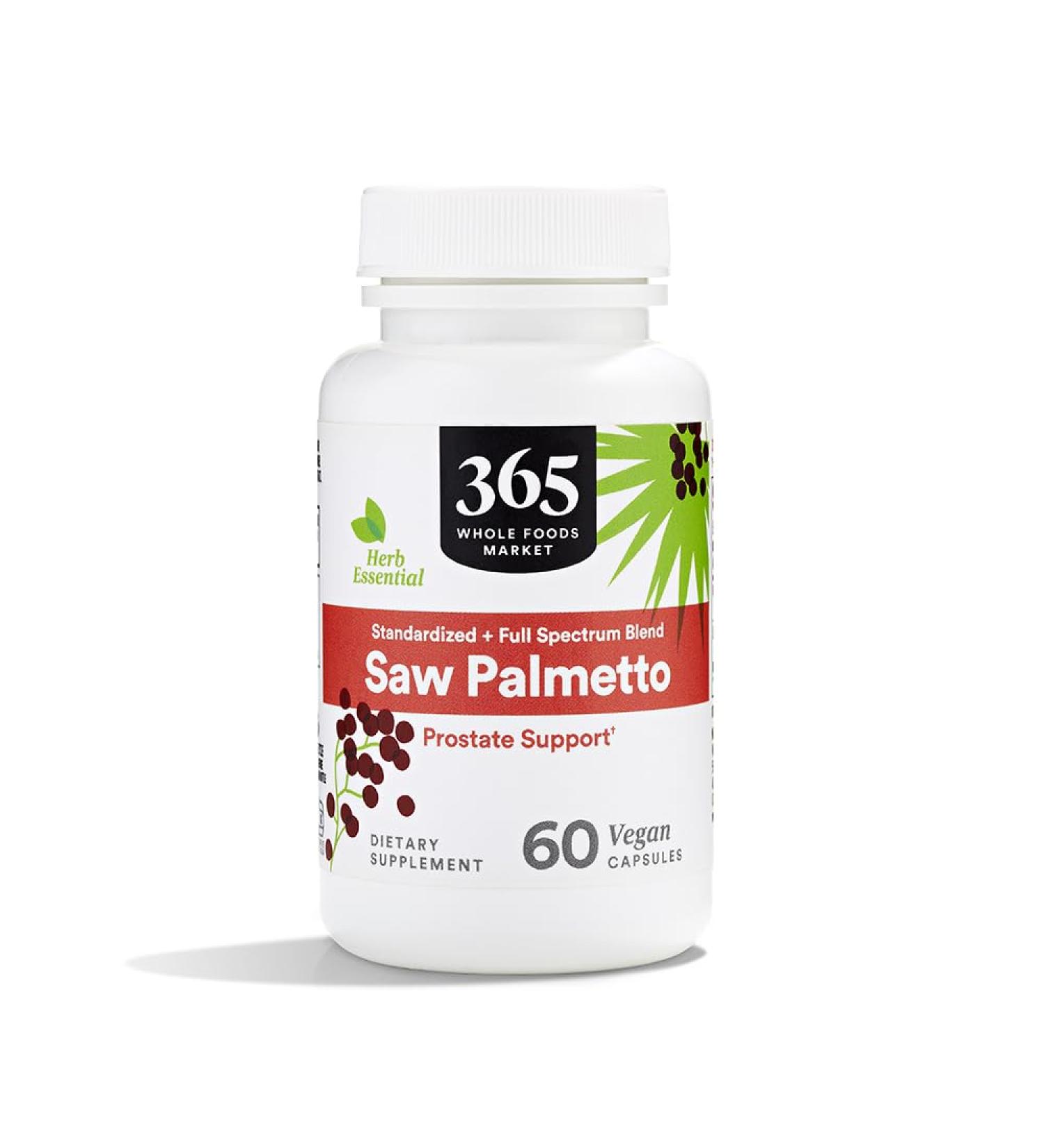 365 by Whole Foods Market Saw Palmetto 60 Count - Buy Online on GoSupps.com