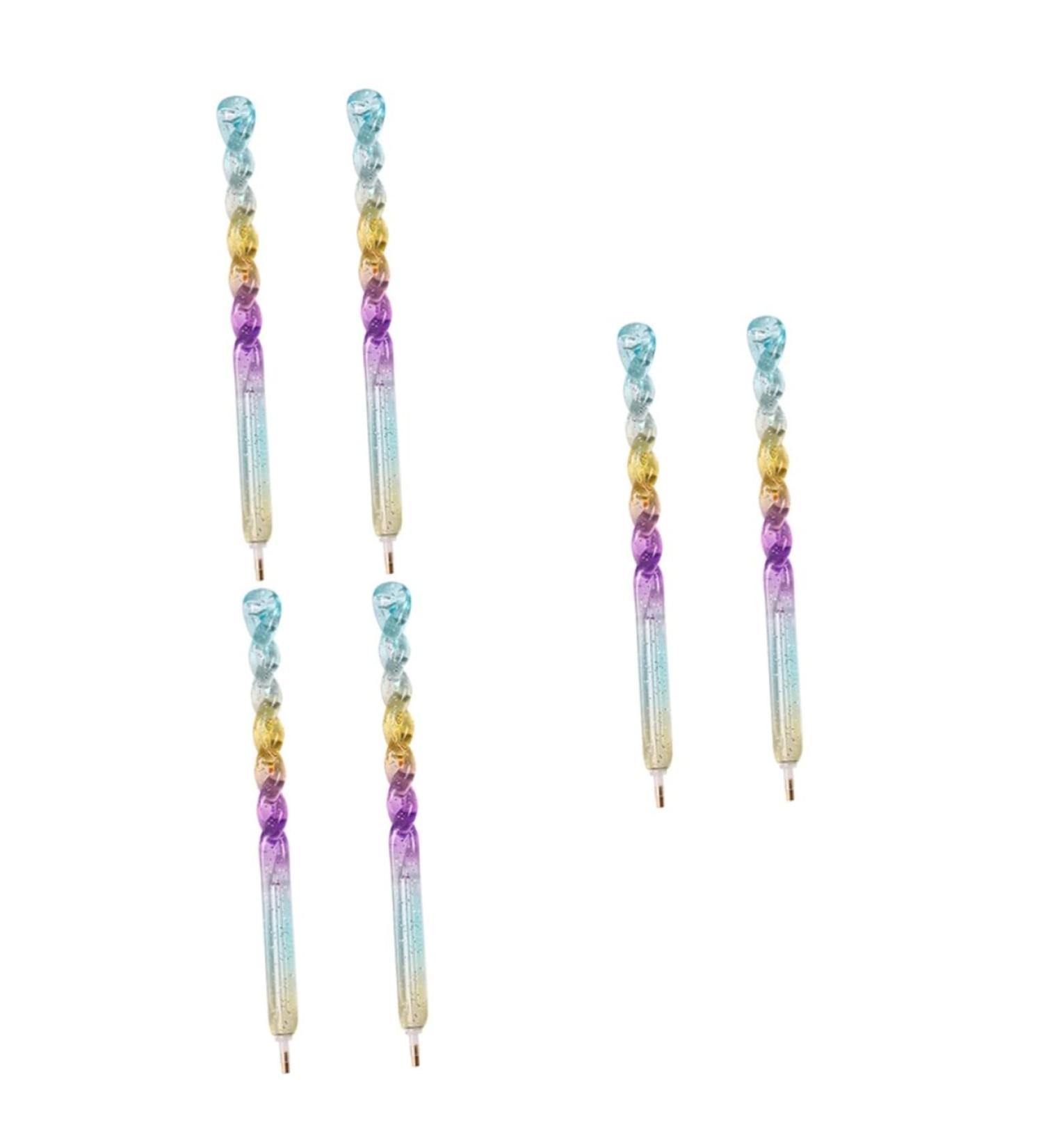 minkissy 6 Pcs Dotting Tools Rhinestone Picker Pencil Pen Pencil Clay Carving Tools Point Drill Pen Nail Wax Picker Pencil Pen Tool Embossing Tool Rhinestones Pencil Bling Drilling Dot Pen - Buy Online on GoSupps.com