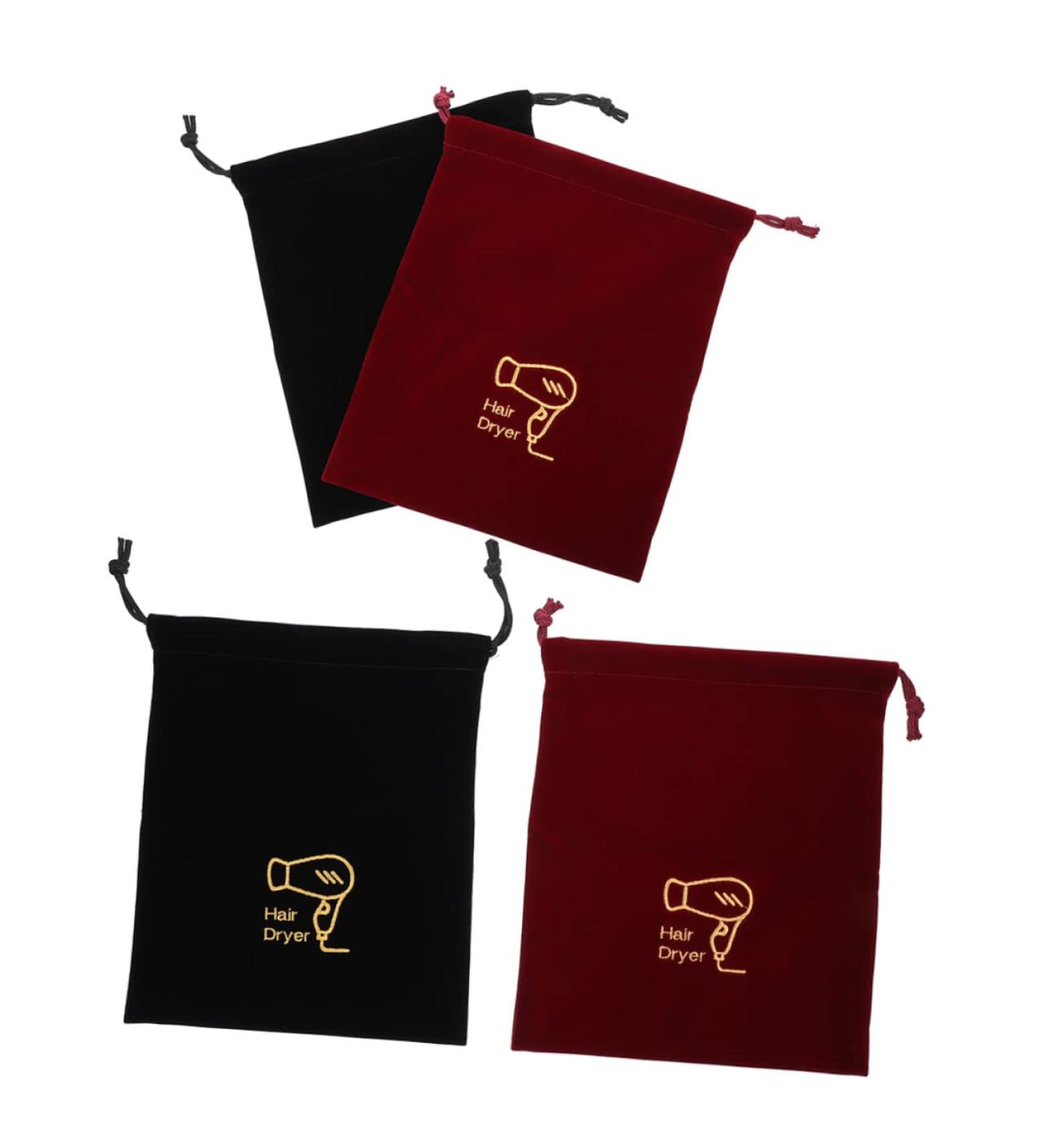 FOMIYES 4pcs Storage Bag Travel Blow Dryer Drawstring Hairdryer Bag Hair Dryer Carrier Bags Dedicated - Buy Online on GoSupps.com