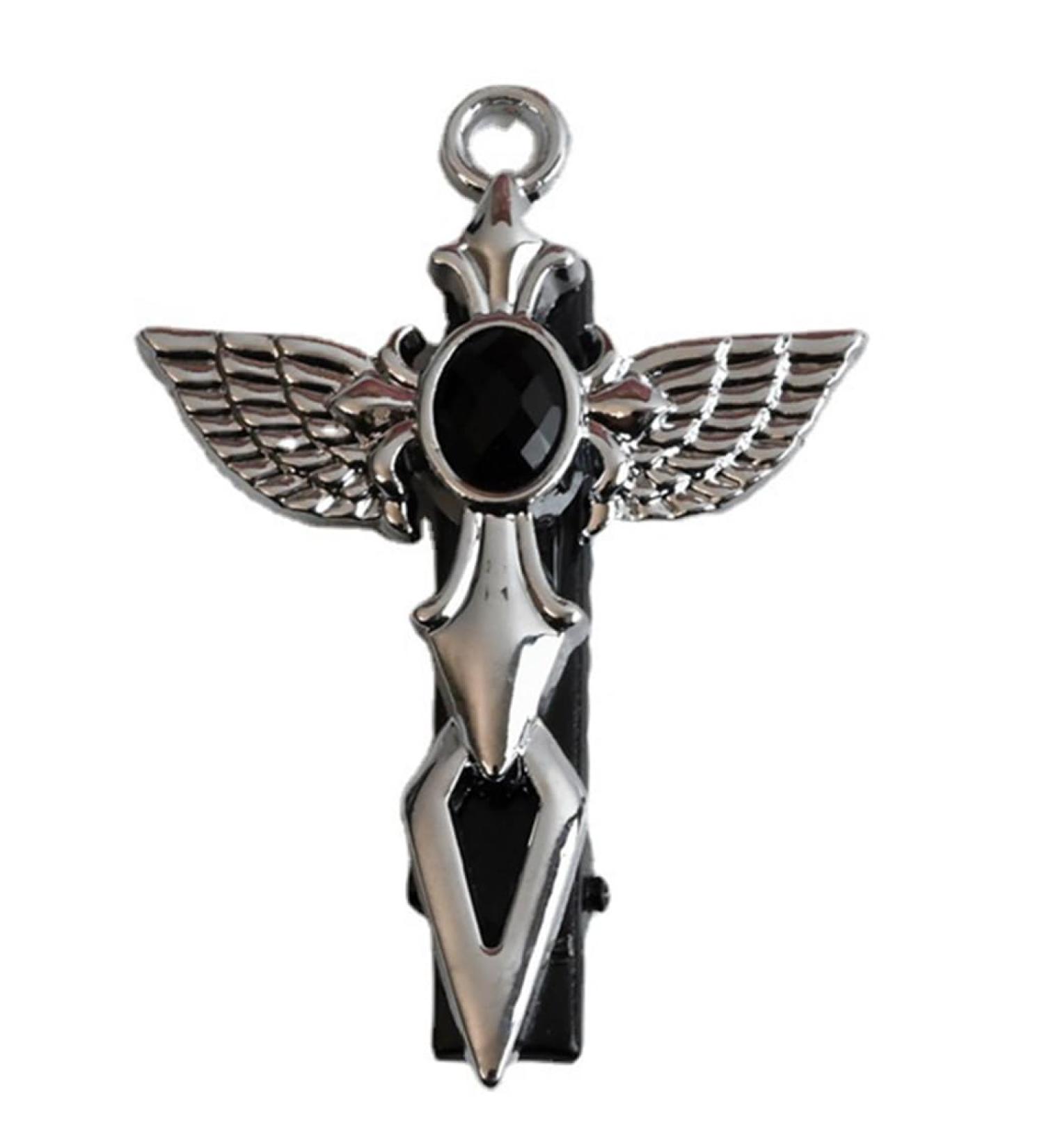 JSGHGDF Hair Clip for Teens Girl Gothics Hairclip Pin Clip Metallic Hair Barrettes for Women Side Black - Buy Online on GoSupps.com