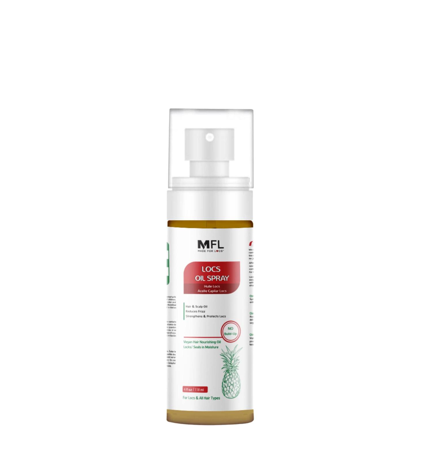 Locs Vegan Oil Spray Natural & Vegan Haircare Solution - Buy Online on GoSupps.com