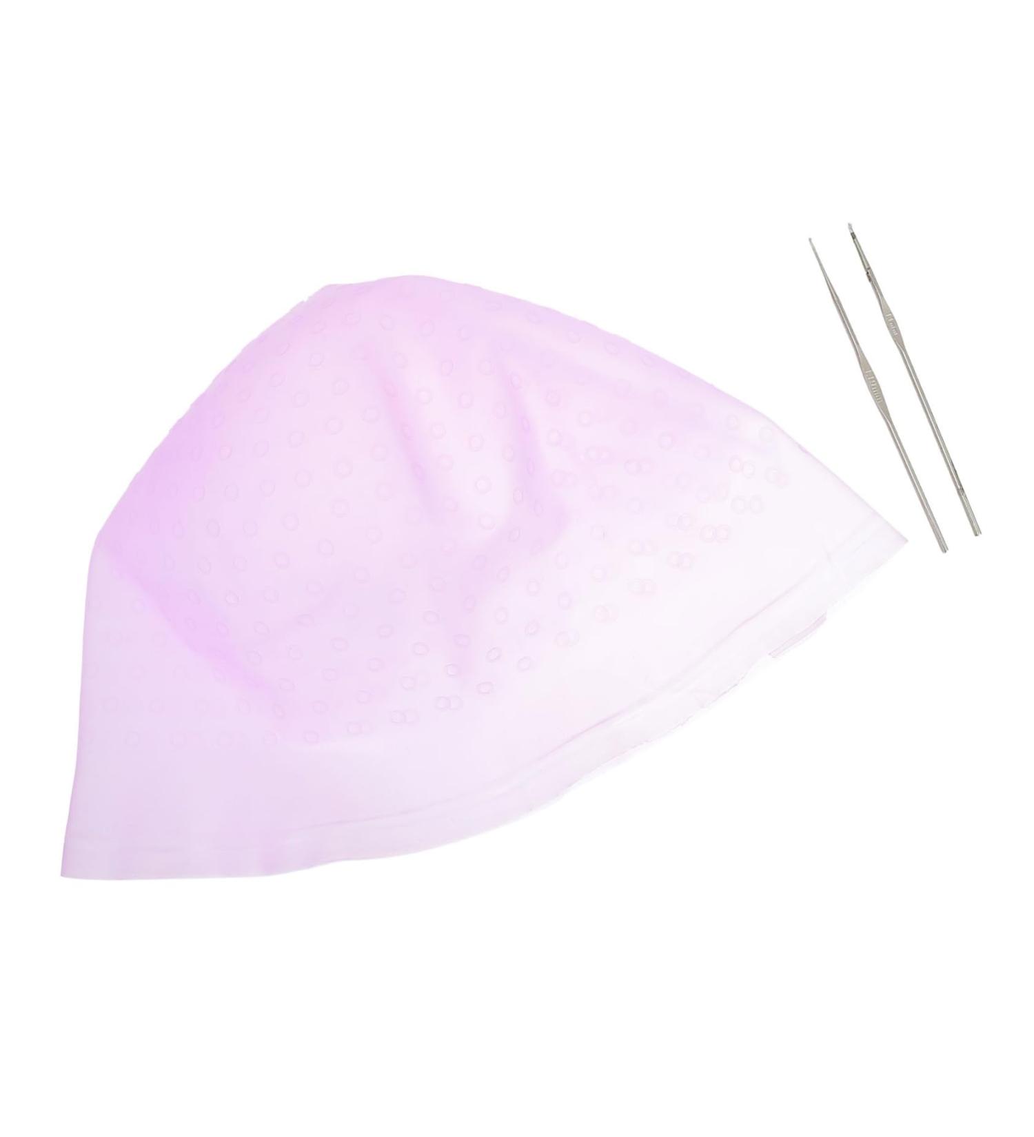 Angoily 1 Set Hair Color Highlighter Cap Hats Hair Dye Crochet Hook Dye Mixer Bowl Hairdressing Supplies Home Highlight Tool Silicone Hair Salon Caps Hair Coloring Hat Dye Caps - Buy Online on GoSupps.com