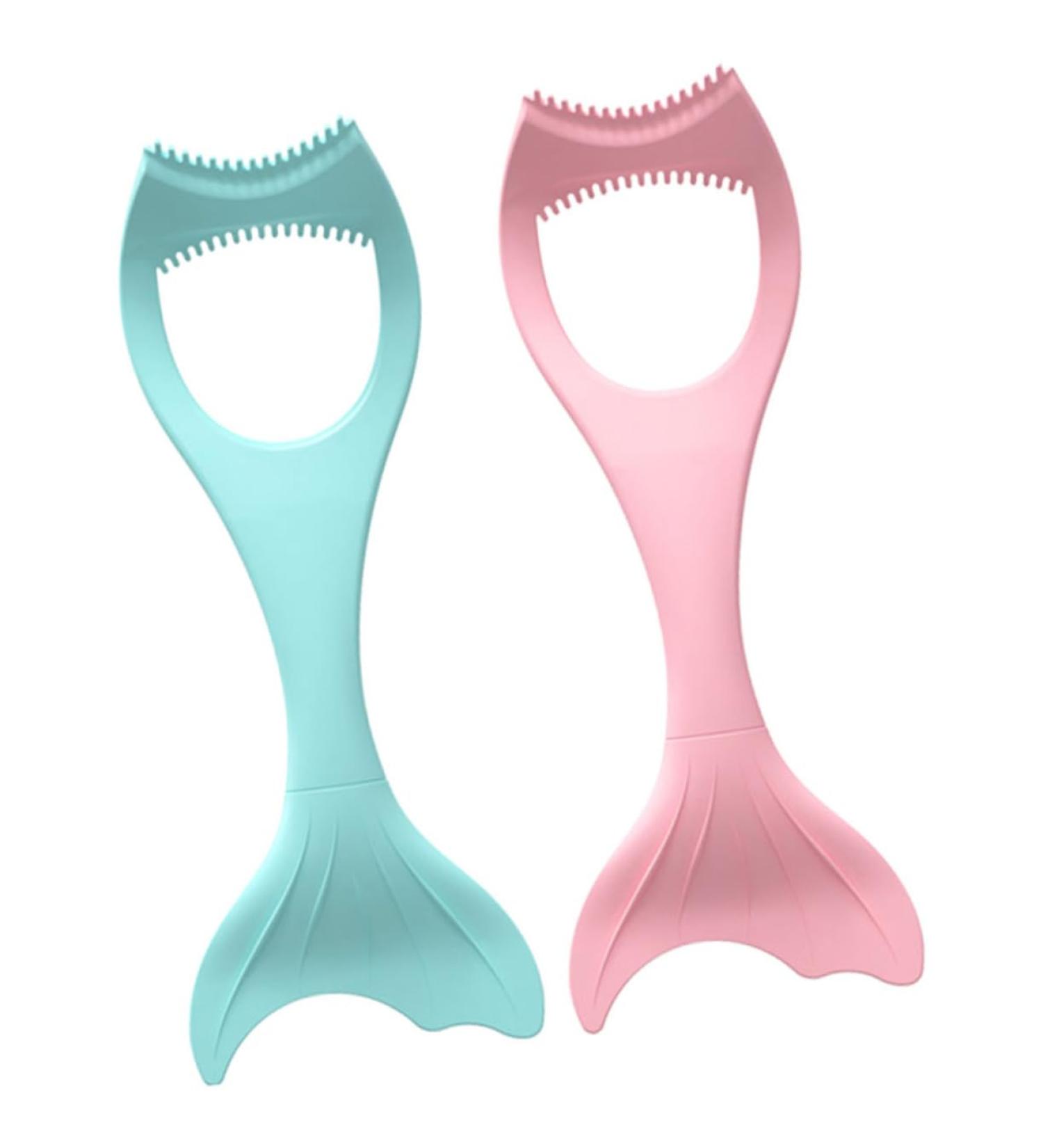 FOYTOKI 2pcs Mascara Brush Eyeliner Stencil Reusable Eyeliner Aid Eyebrow Lash Mascara Guide Eyelash Set - Buy Online on GoSupps.com