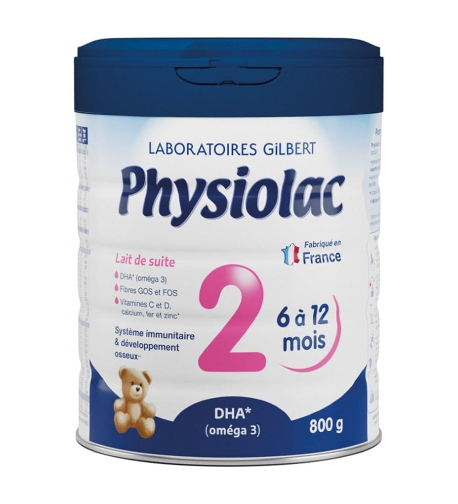 Physiolac Physiolac Stage 2 Milk 6 to 12 Months 800g