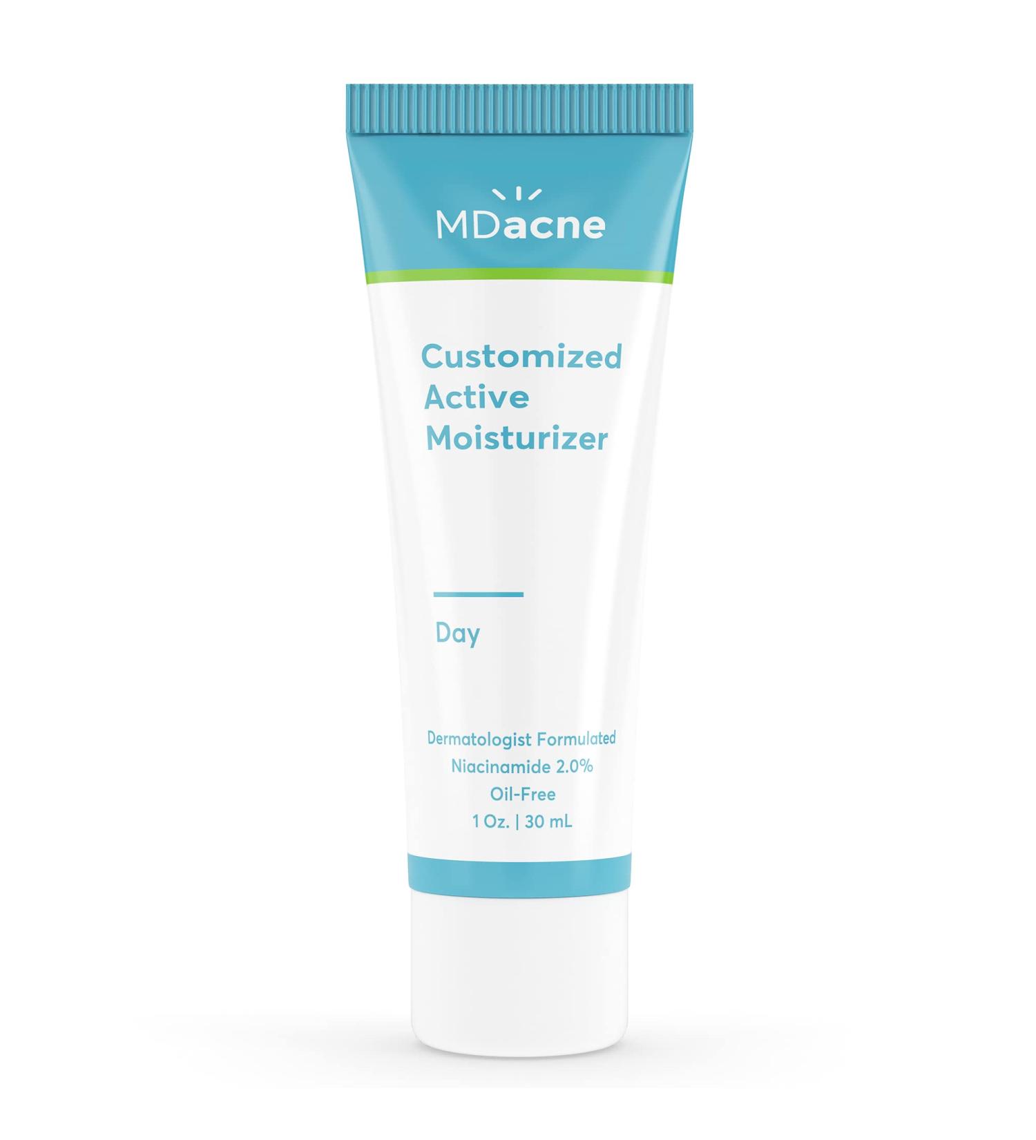 MDacne Facial Moisturizer with Niacinamide 2% for Dark Circles & Wrinkles - Buy Online on GoSupps.com