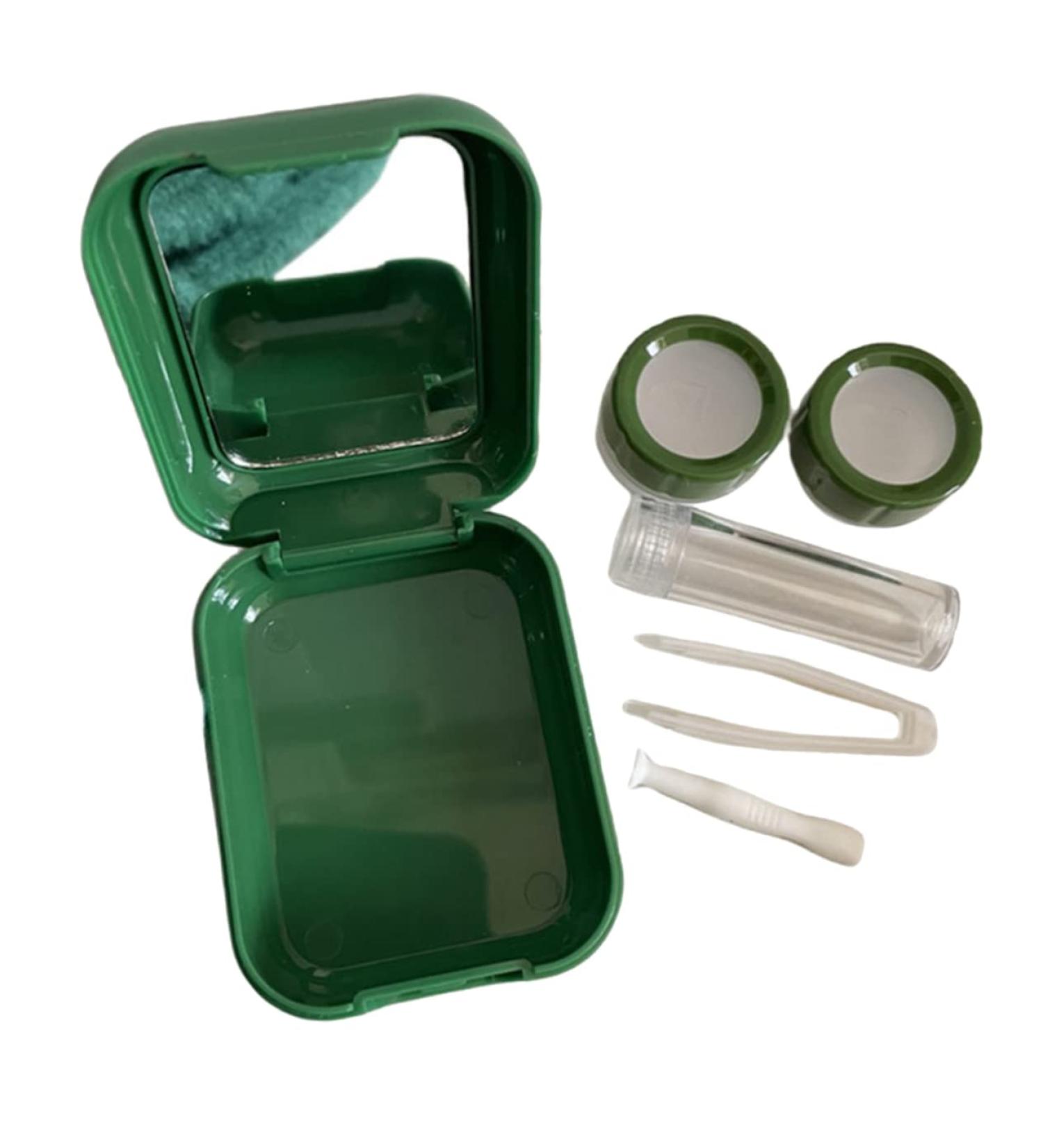 PLAFOPE Mirror Foil Case - Green Frosted Small Plastic Container for International Shipping - Buy Online on GoSupps.com