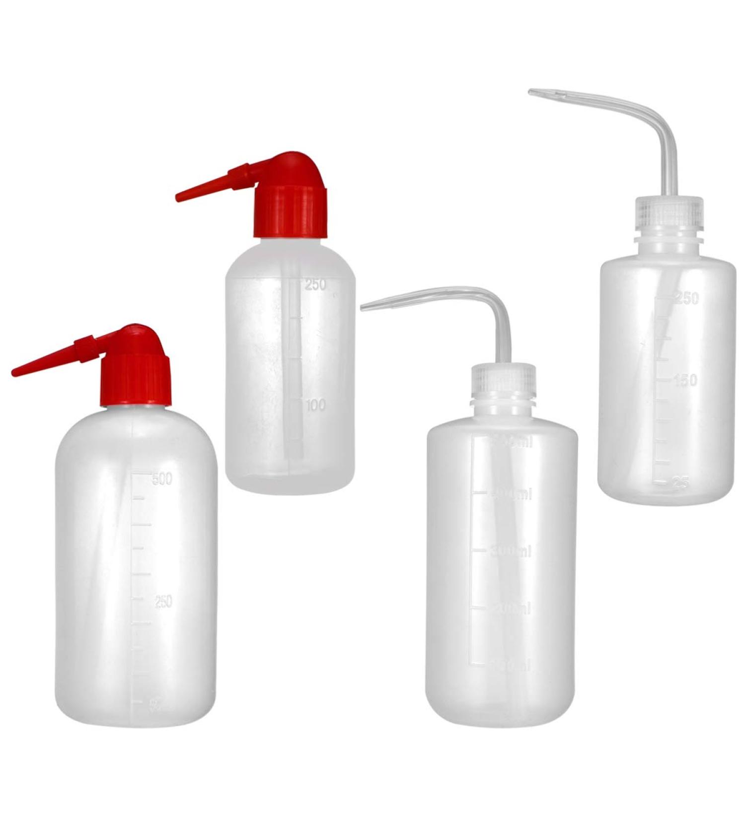 Exceart Dry Washing Bottle 4-Pack | Hair Care Salon Accessories | Empty Shampoo & Cleaning Bottles for Easy Washing - Buy Online on GoSupps.com
