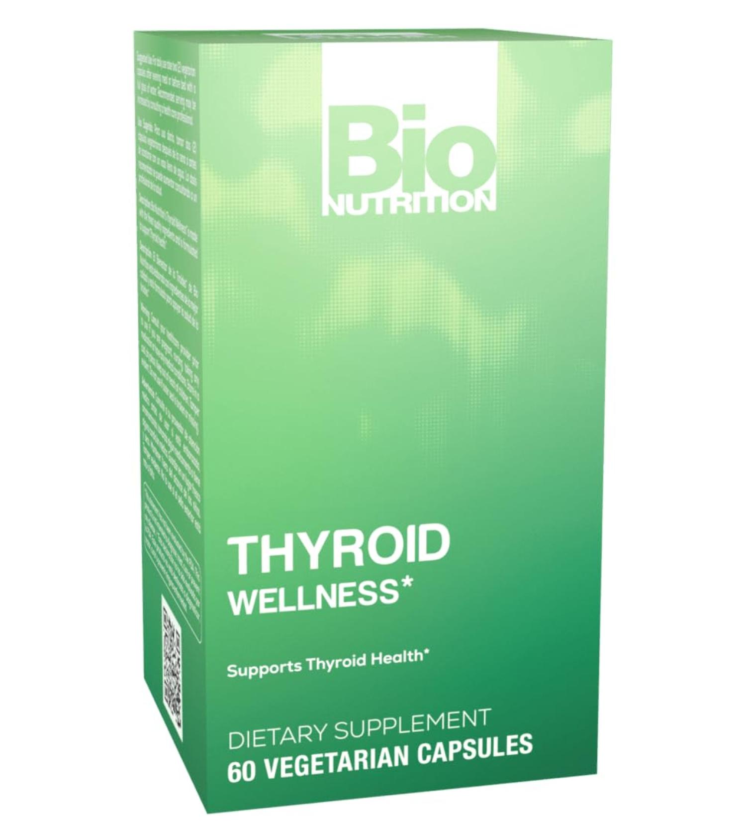 Bio Nutrition Thyroid Wellness 60 Veg Caps - Buy Online on GoSupps.com
