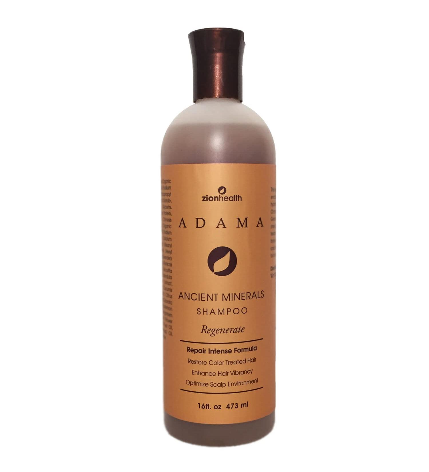 Adama Regenerate Shampoo - Zion Health 16 fl oz Liquid | Nourishing Eco-Friendly Worldwide Shipping - Buy Online on GoSupps.com