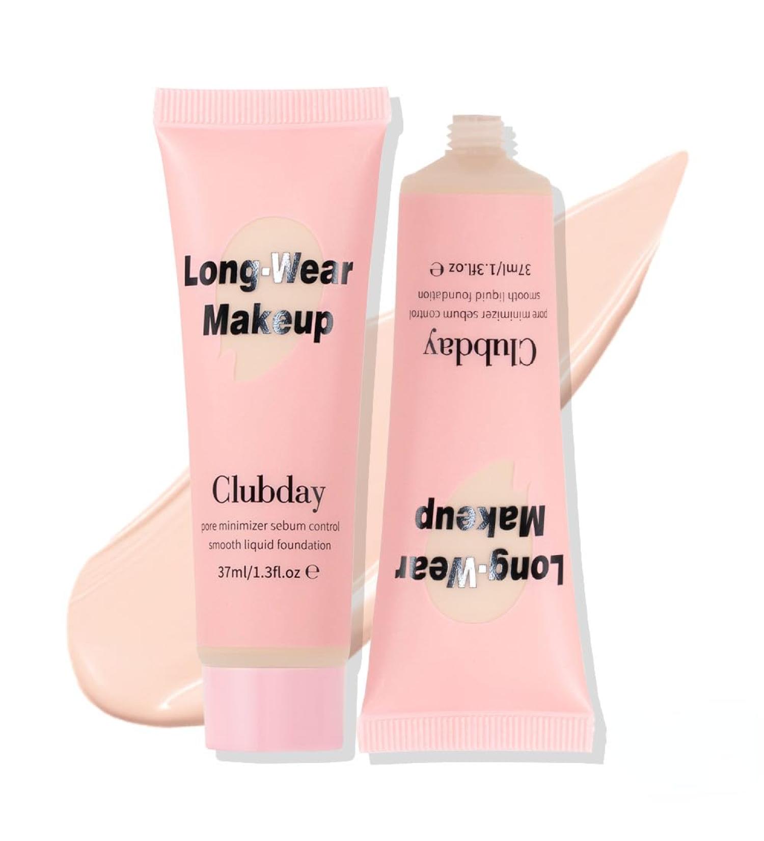 INTEROOKIE Natural Matte Makeup-Holding Concealer Foundation Sweat-Proof & Long-Lasting Oil Control Flawless Radiant Skin (2) - Buy Online on GoSupps.com