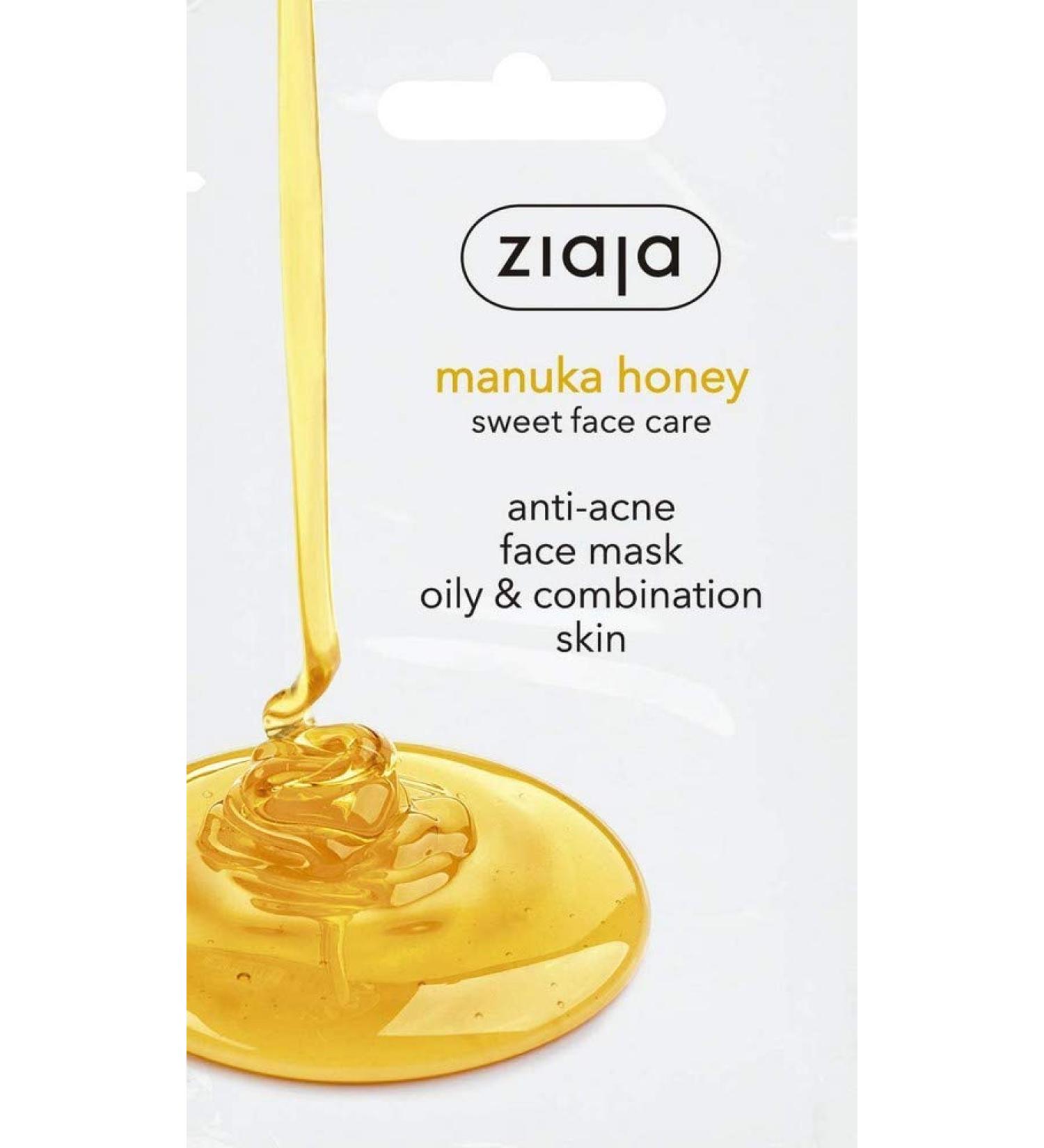 Manuka Honey Anti-Acne Face Mask for Oily Skin 7 ml 7 ml