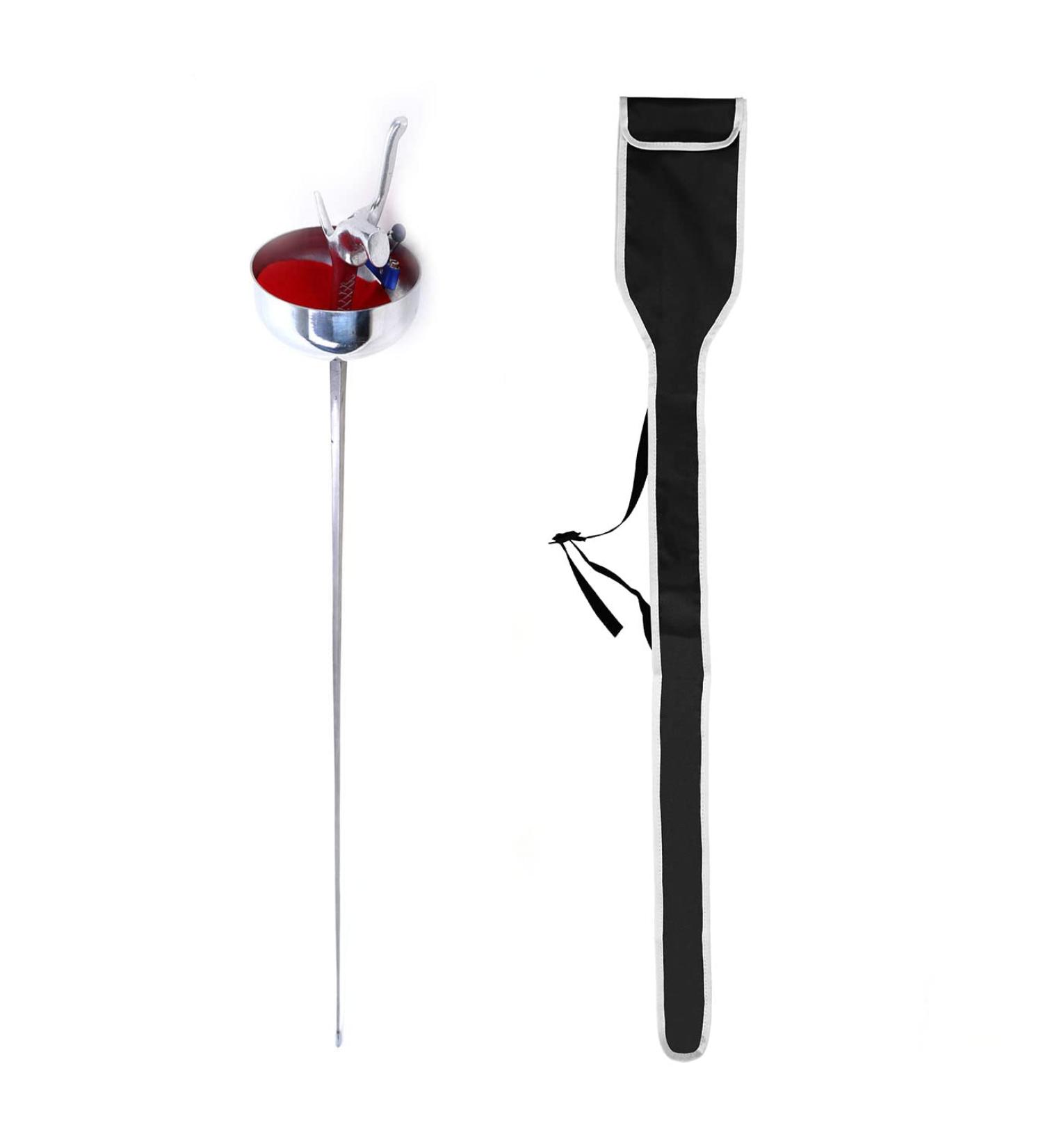 LEONARK Fencing Saber Foil Epee Electric Sword Weapon - National Grade with Guard Pad and Handle Grip - Professional Fencing Gear for Fencer Epee Size 5 - Left Hand - Buy Online on GoSupps.com