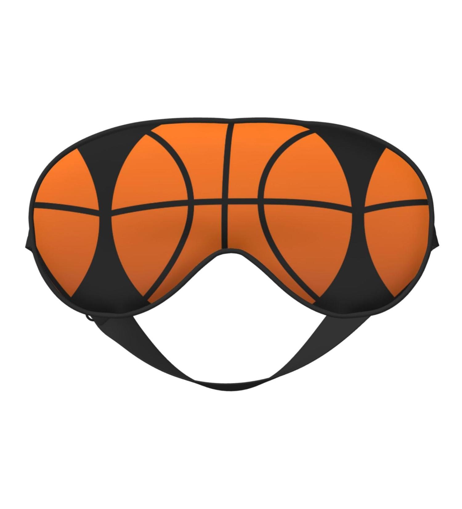 Basketball Soft Sleep Eye Mask | Breathable Eye Patch for Women | Ideal for Travel & Relaxation - Buy Online on GoSupps.com