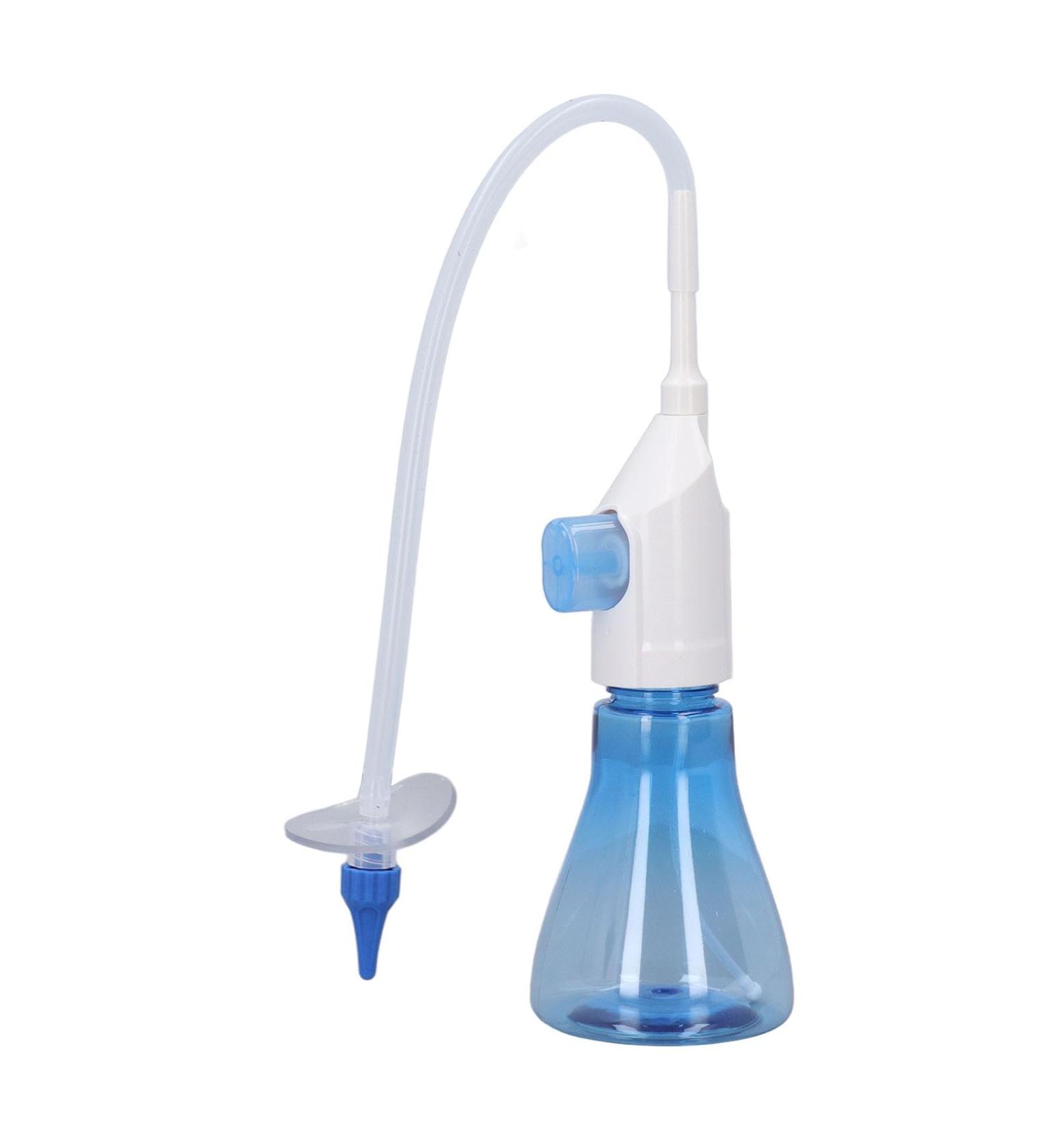 Buy Ear Wax Removal Tool Kit | 30 Nozzles Manual Ear Irrigation Washer for Adults & Kids - Effective Ear Cleaner (Sky Blue) - International Shipping Available - Buy Online on GoSupps.com