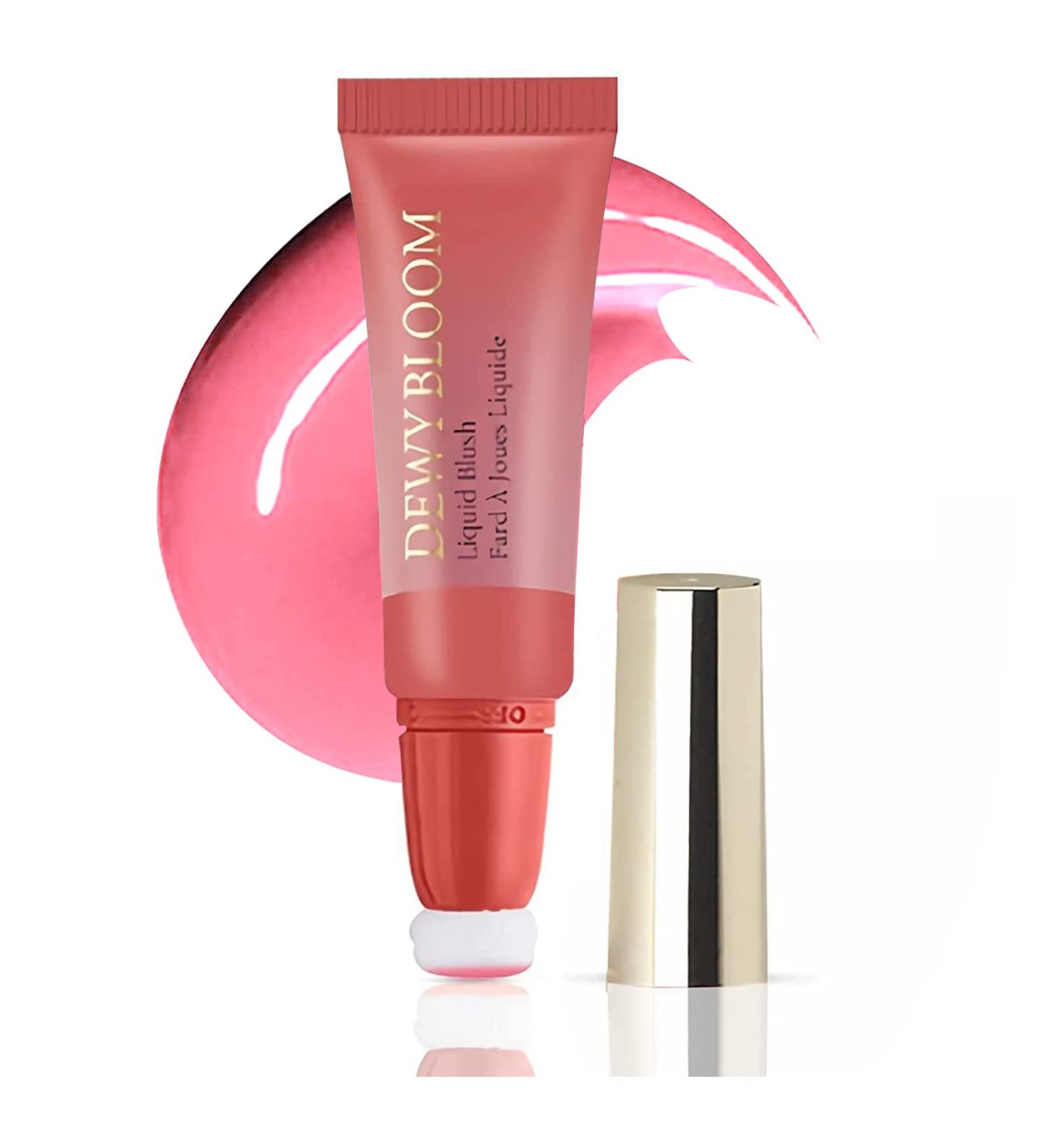 Soft Cream Liquid Blush Beauty Wand - Long-Wearing Cheek Tint with Cushion Applicator | Natural-looking Dewy Finish | Cruelty-Free - Buy Online on GoSupps.com